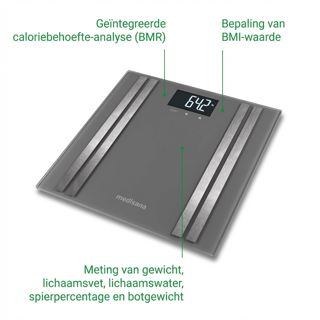 BS 476 | lichaamsanalyseweegschaal