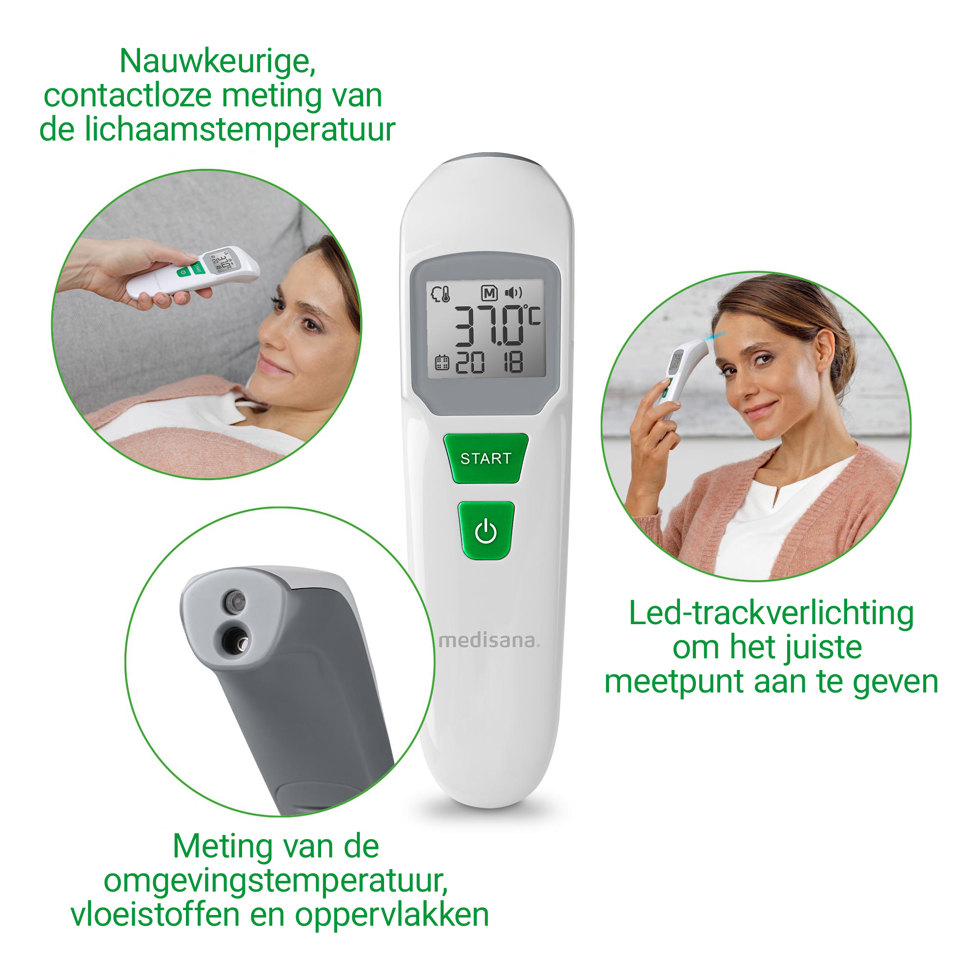 TM 762 | Infrarood-multifunctiethermometer