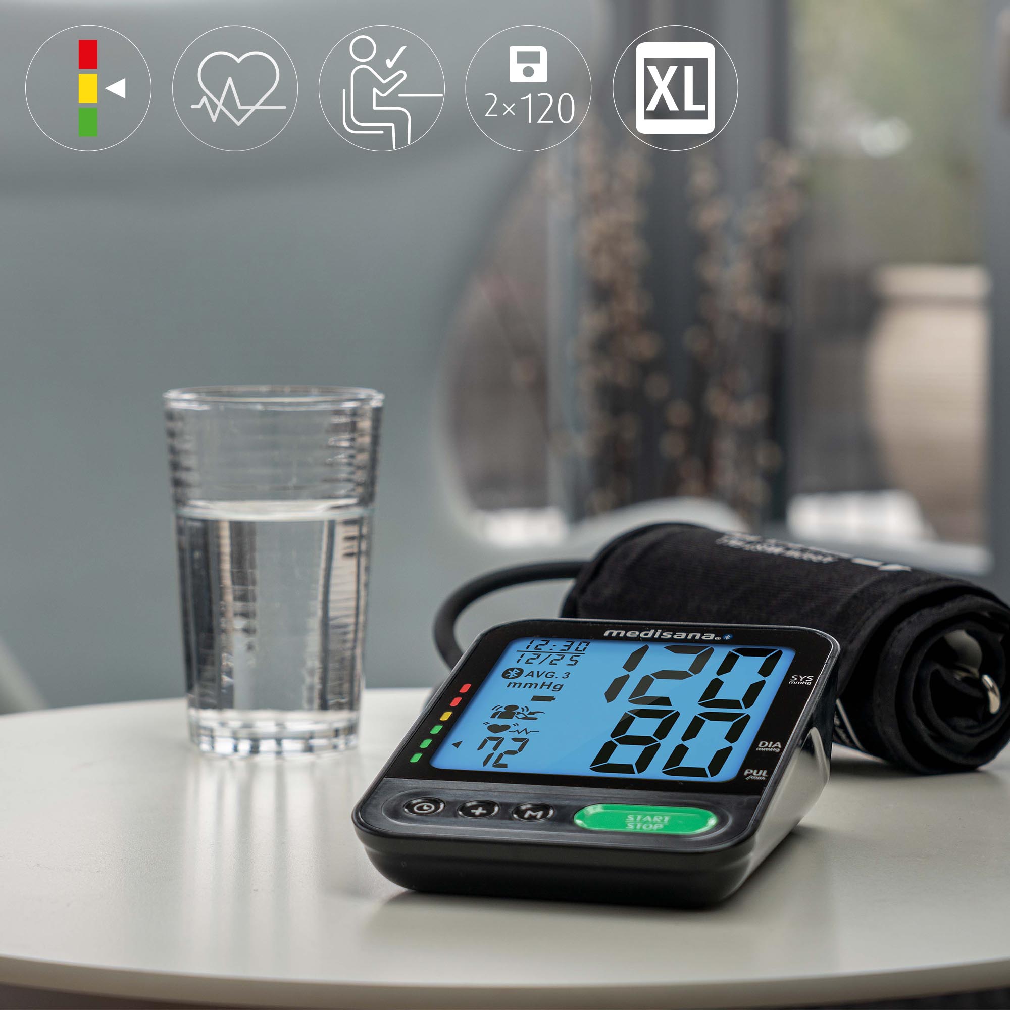 bd5fa2decdbe1619b5347e63d0268ac8 BU 580 connect | Upper arm blood pressure monitor