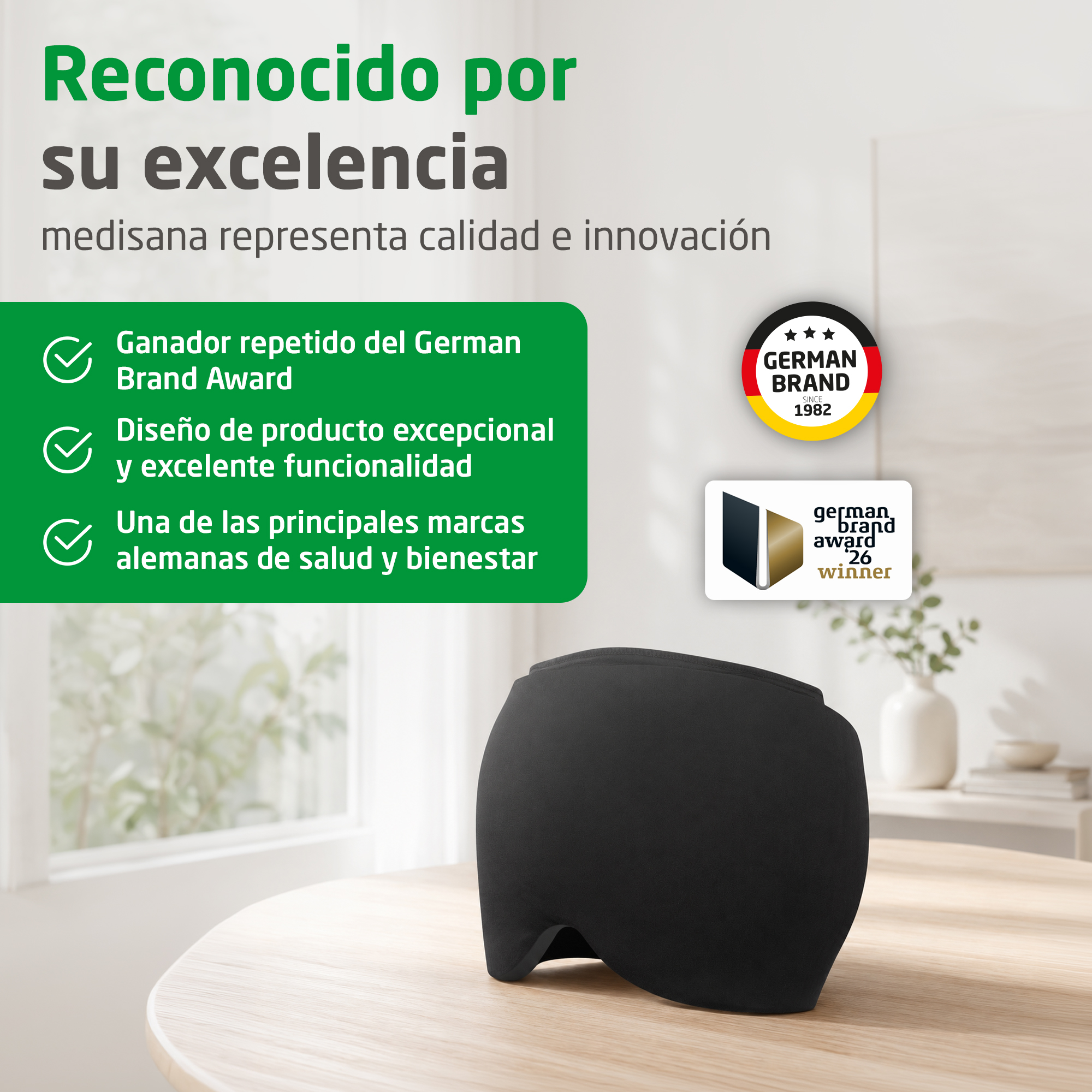 GP 100 | Compresa térmica y fría para la cabeza