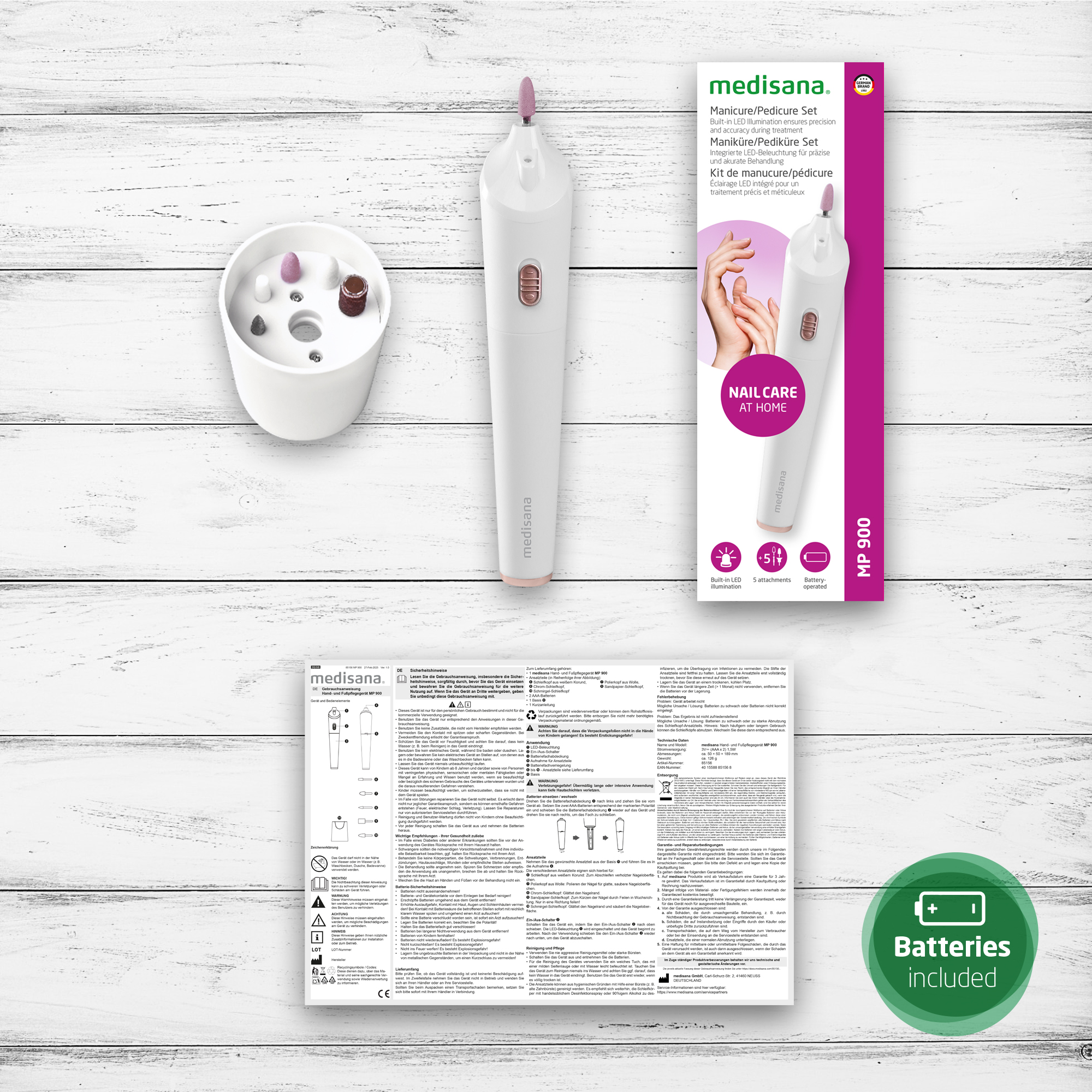 MP 900 | Set de manicura/pedicura