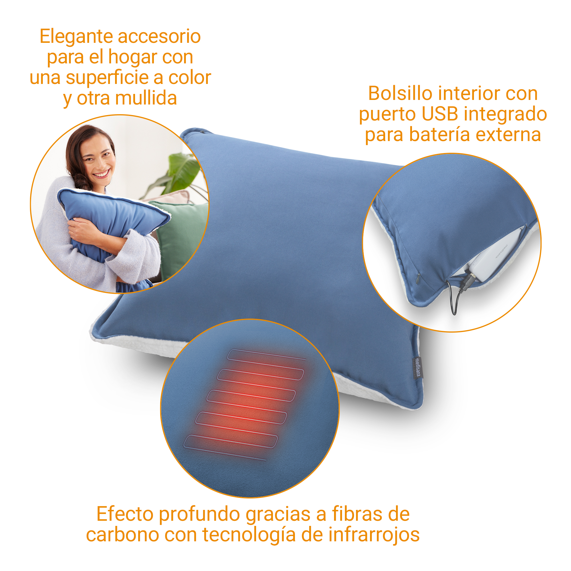 HC 150 | almohadilla térmica | azul