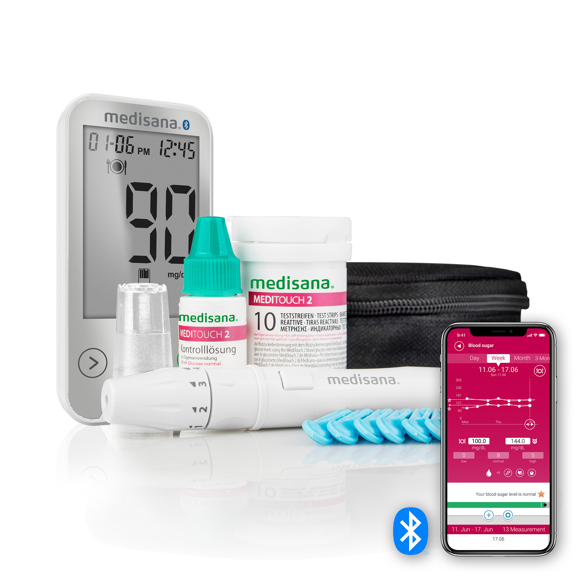 MediTouch2 connect dual | Blood glucose meter