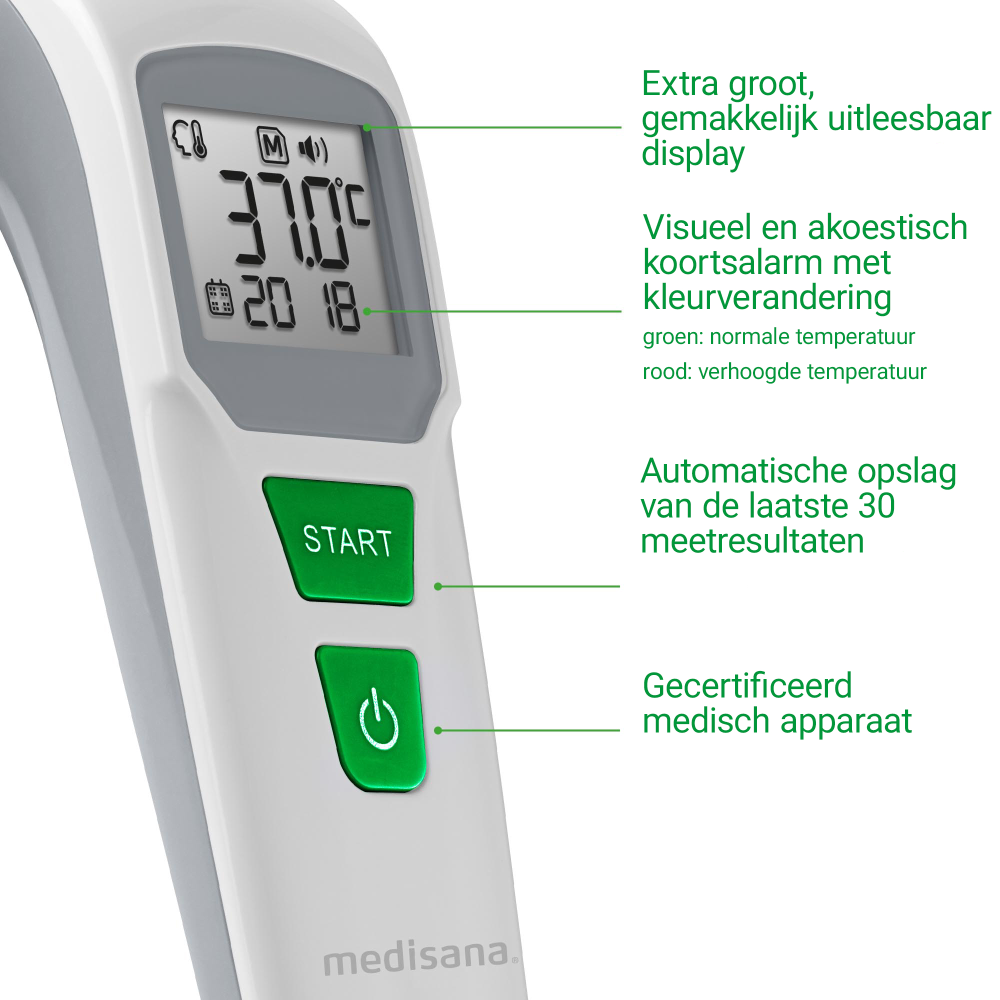 TM 762 | Infrarood-multifunctiethermometer