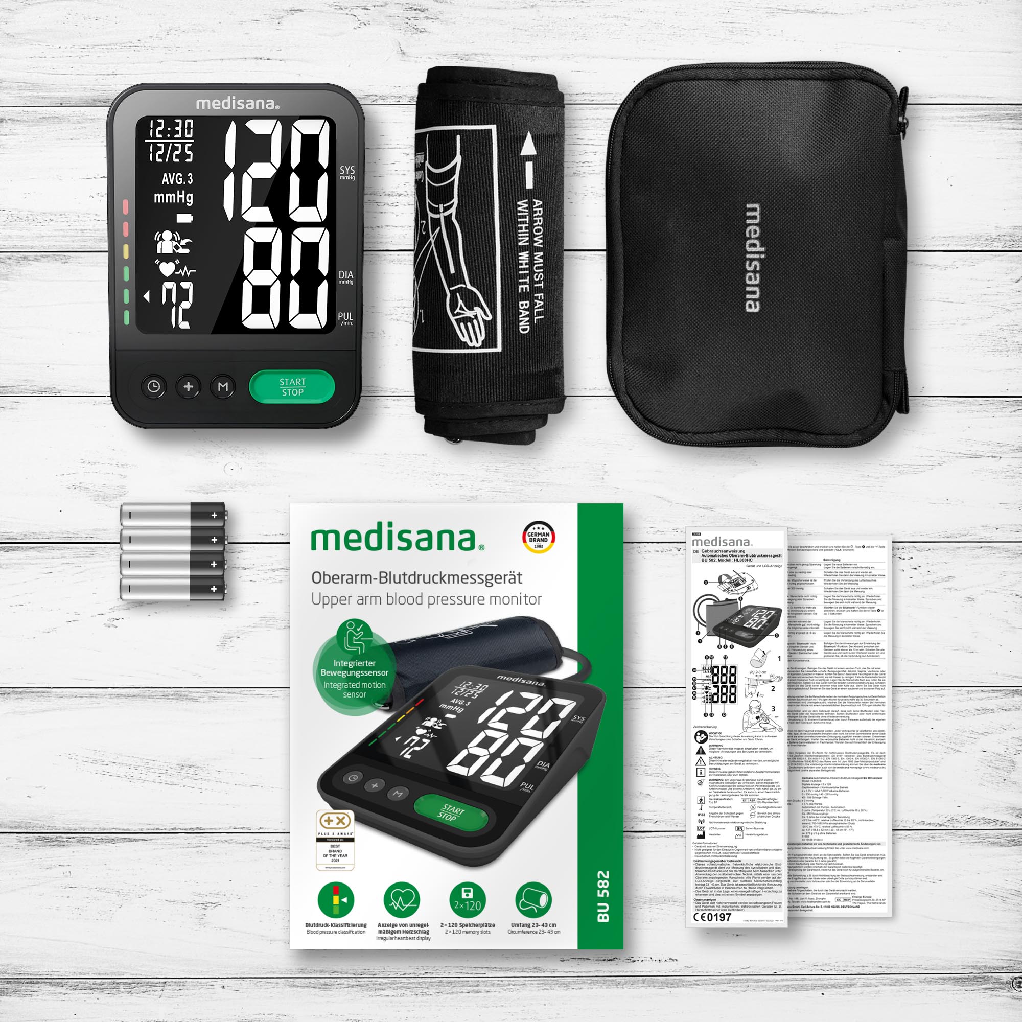 BU 582 | Bovenarm-bloeddrukmeter