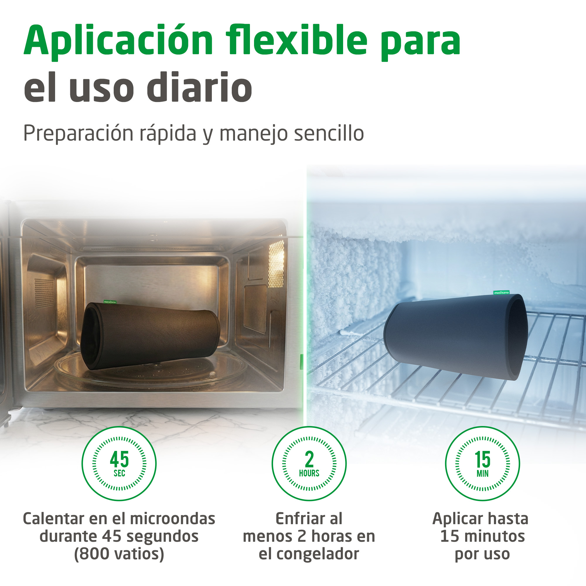 GP 105 | Compresa térmica y fría para la pierna