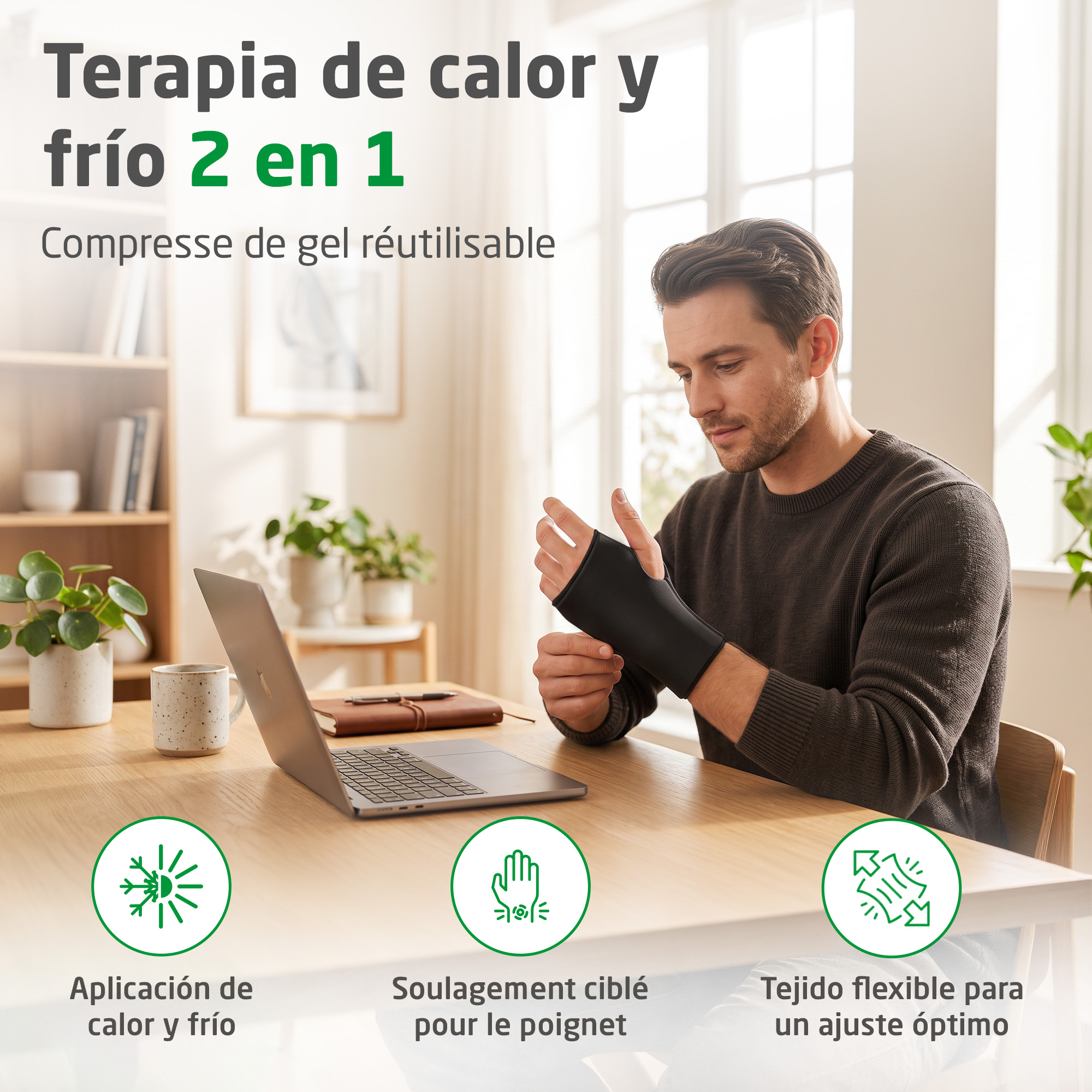 GP 107 | Compresa térmica y fría para la muñeca
