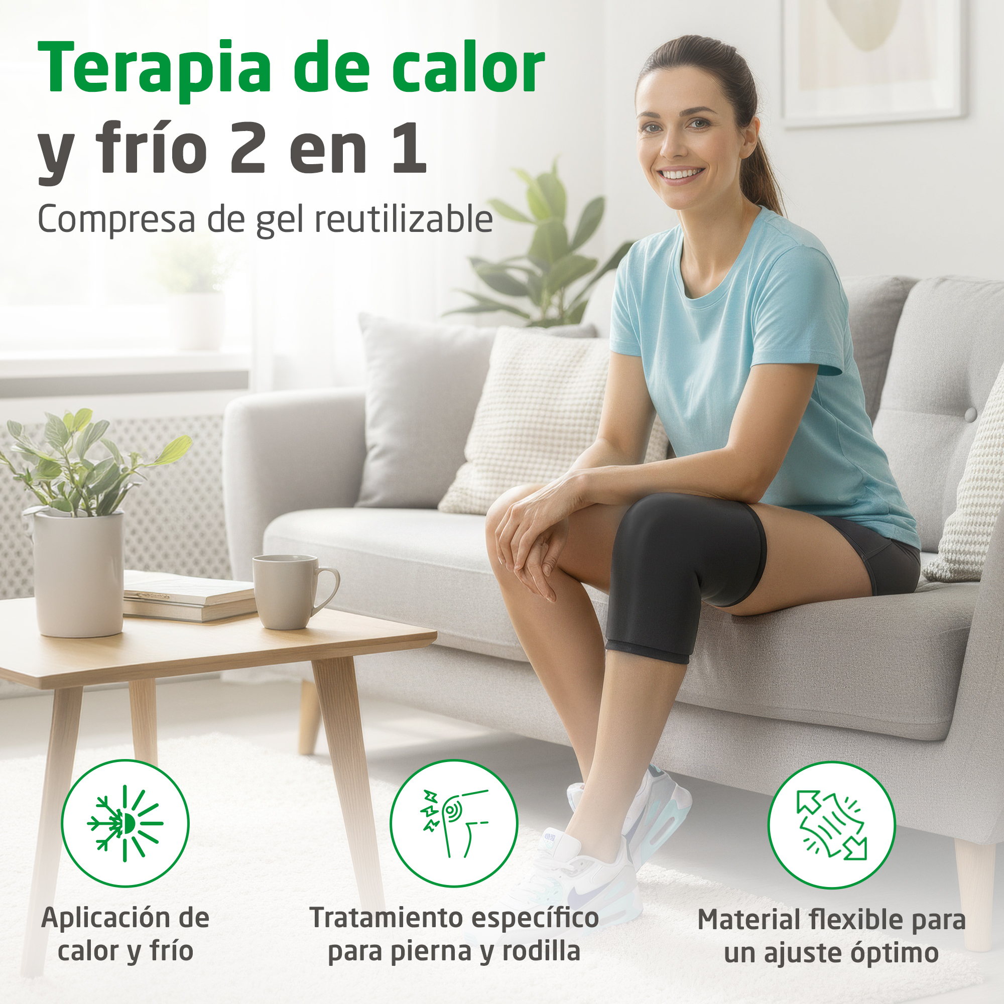 GP 105 | Compresa térmica y fría para la pierna