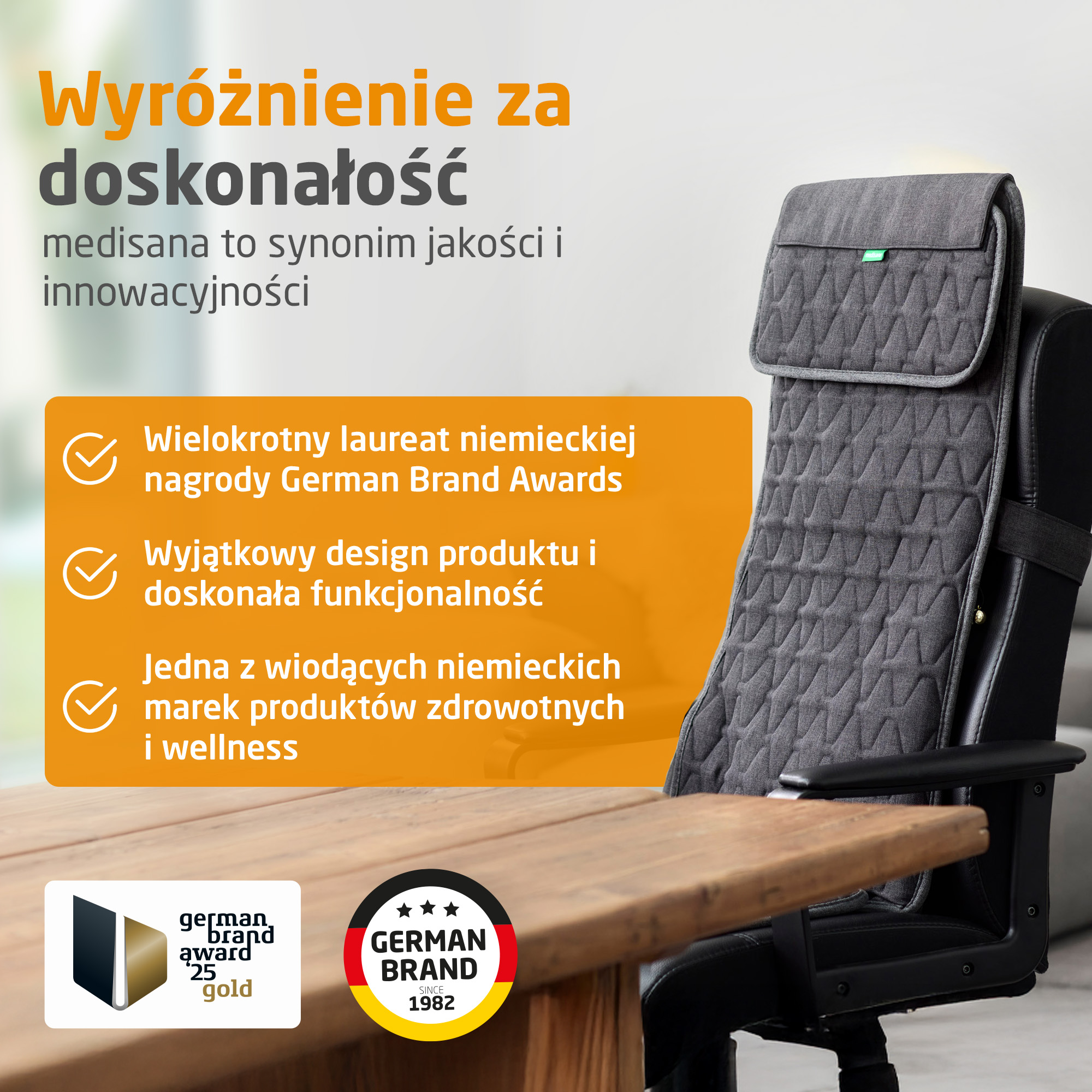 MC 700 | Massage seat cover