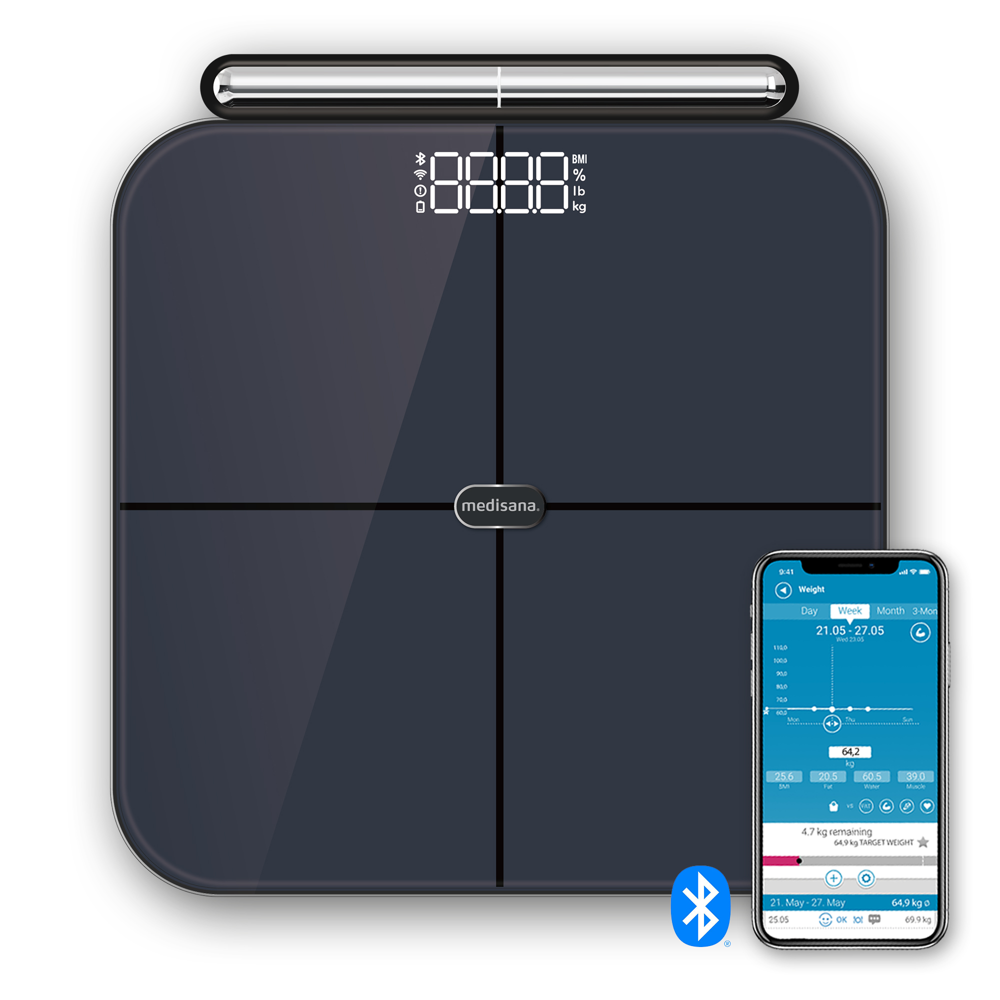 BS 850 connect | Báscula analítica corporal 