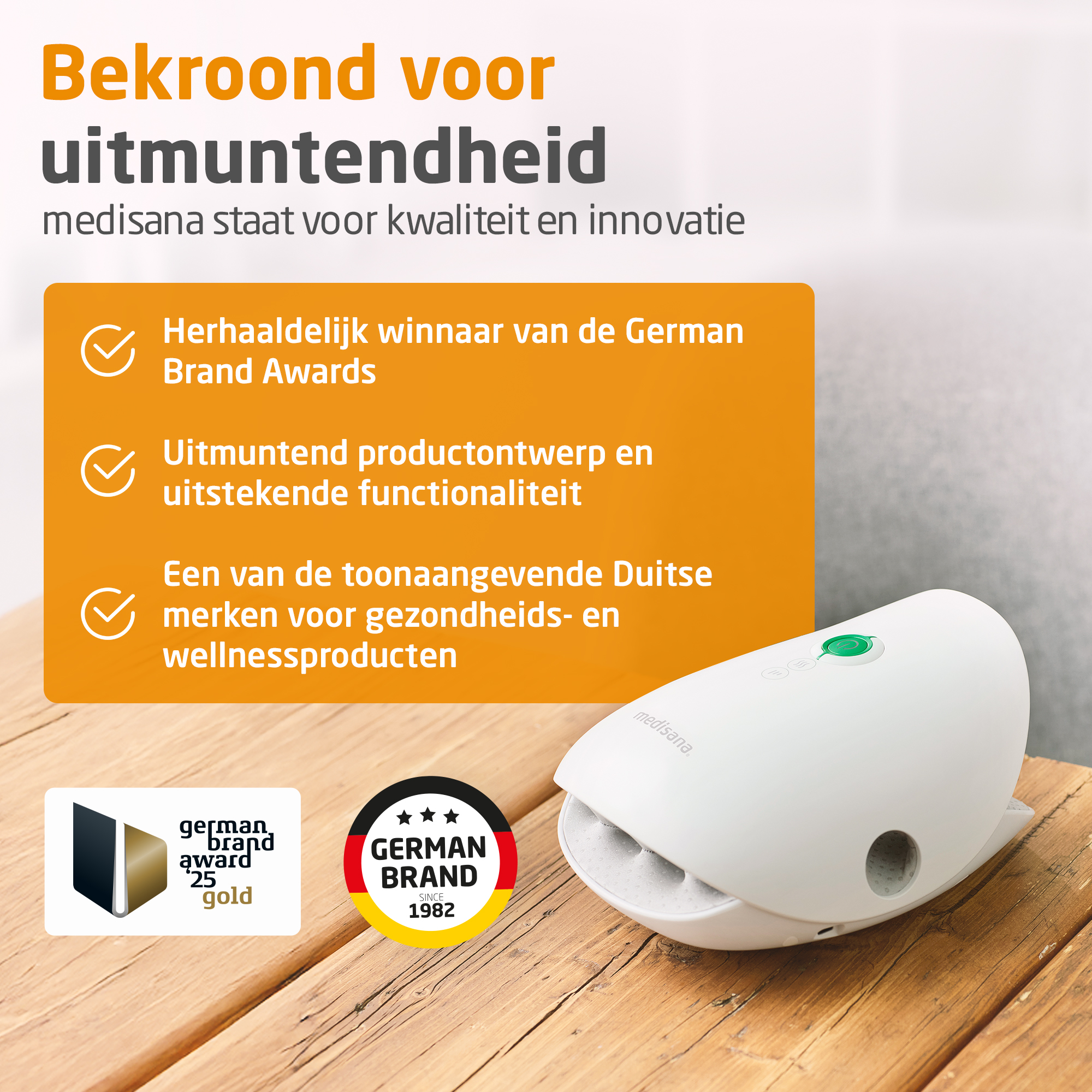 medisana HM 500 handmassageapparaat