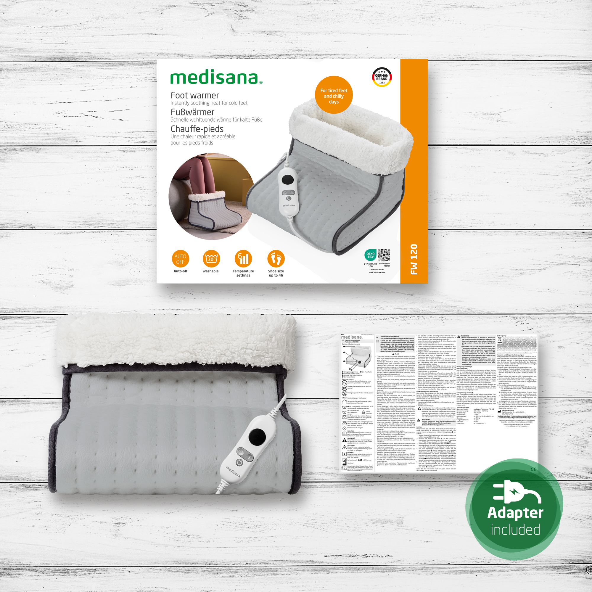 af8715ce7b39cb504bf386750bab4553 FW 120 | Foot warmer