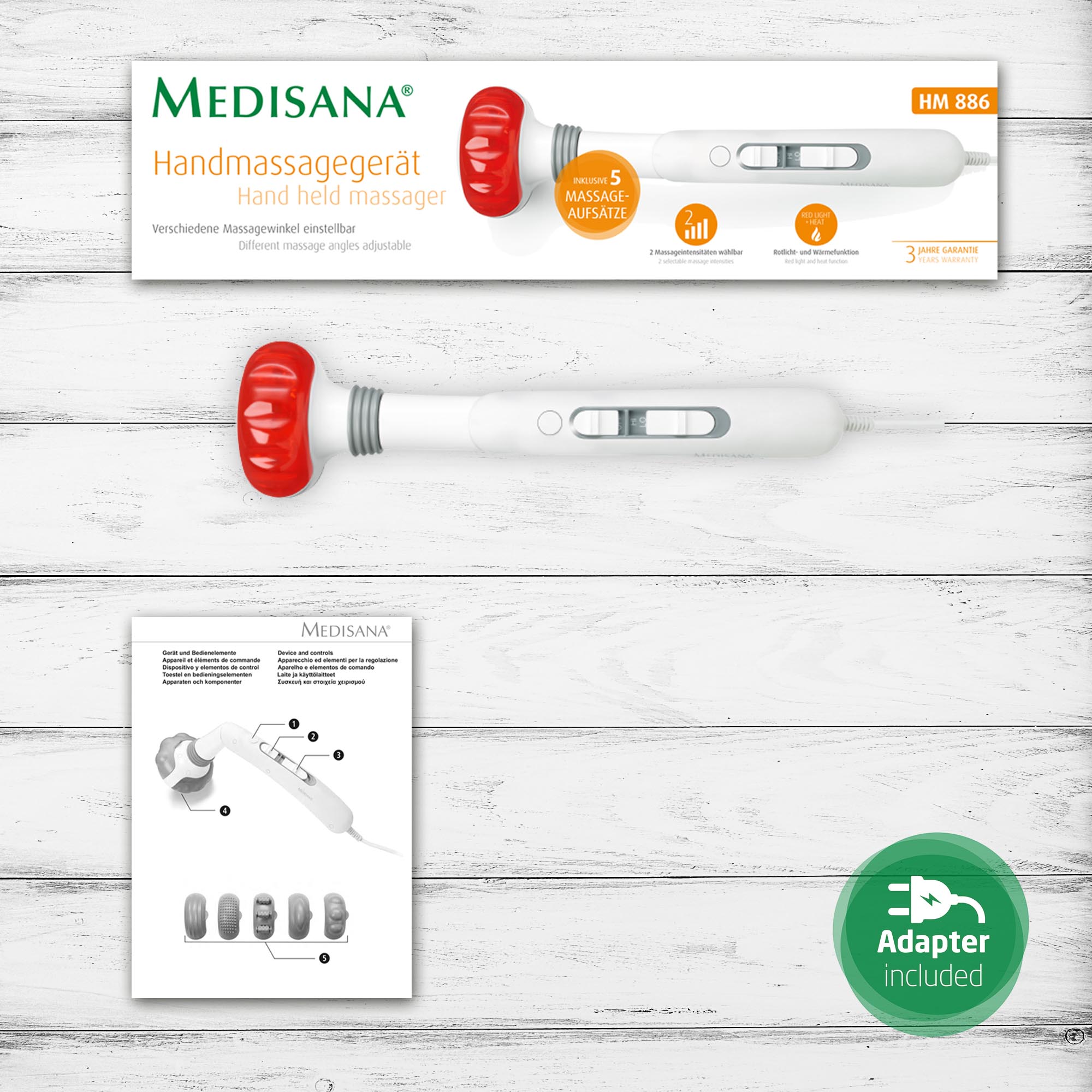 HM 886 | Handheld massager