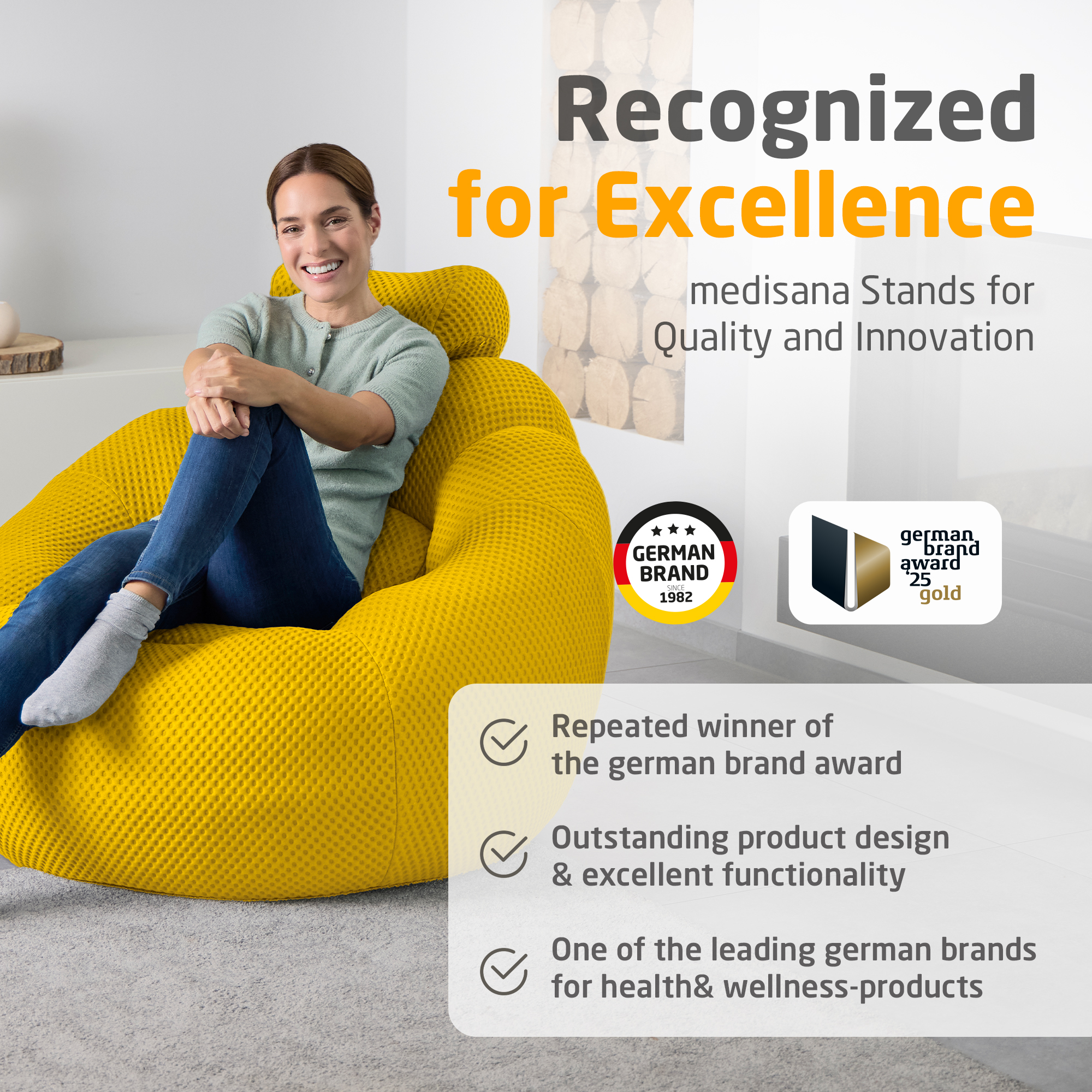 RS 200 | Bubble Sofa - sunny yellow