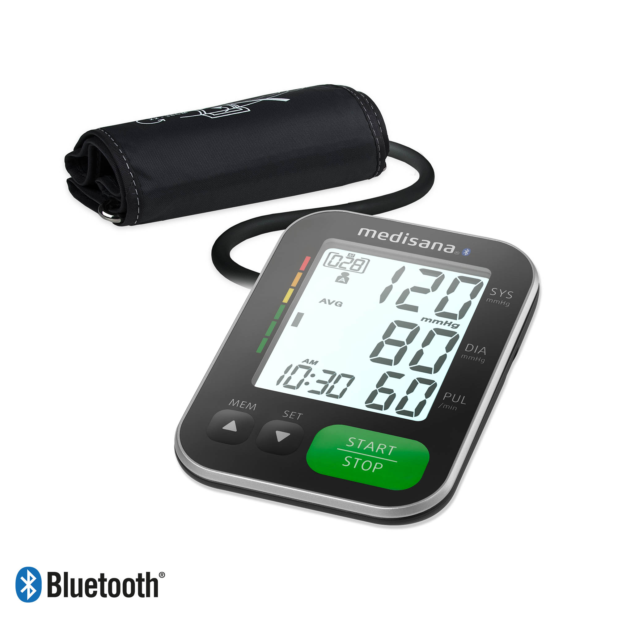 PhasedOut - medisana BU 570 Connect Oberarm-Blutdruckmessgerät Schwarz