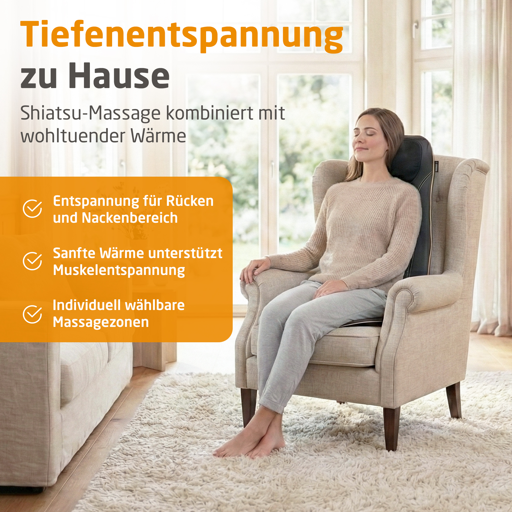 MCN | Shiatsu Massage Seat Cushion