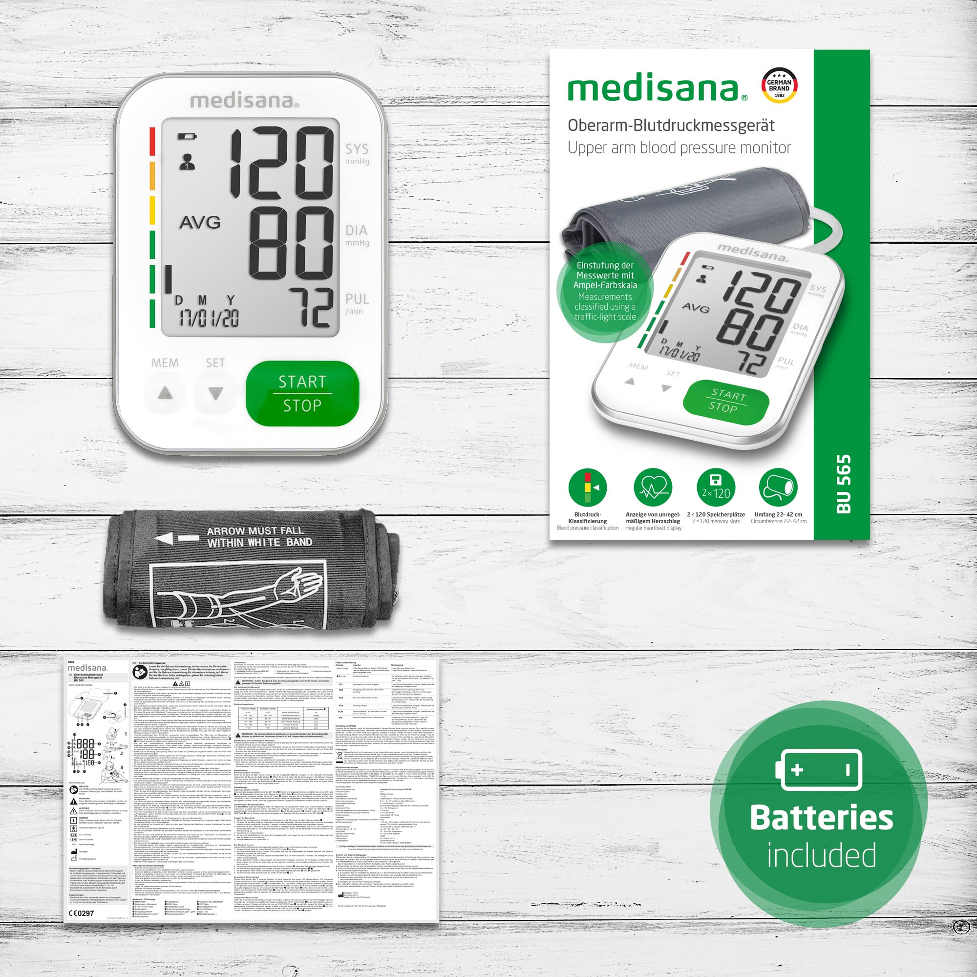 8b6044c8f0308a917c62d8f4578ec805 BU 565 | Upper arm blood pressure monitor