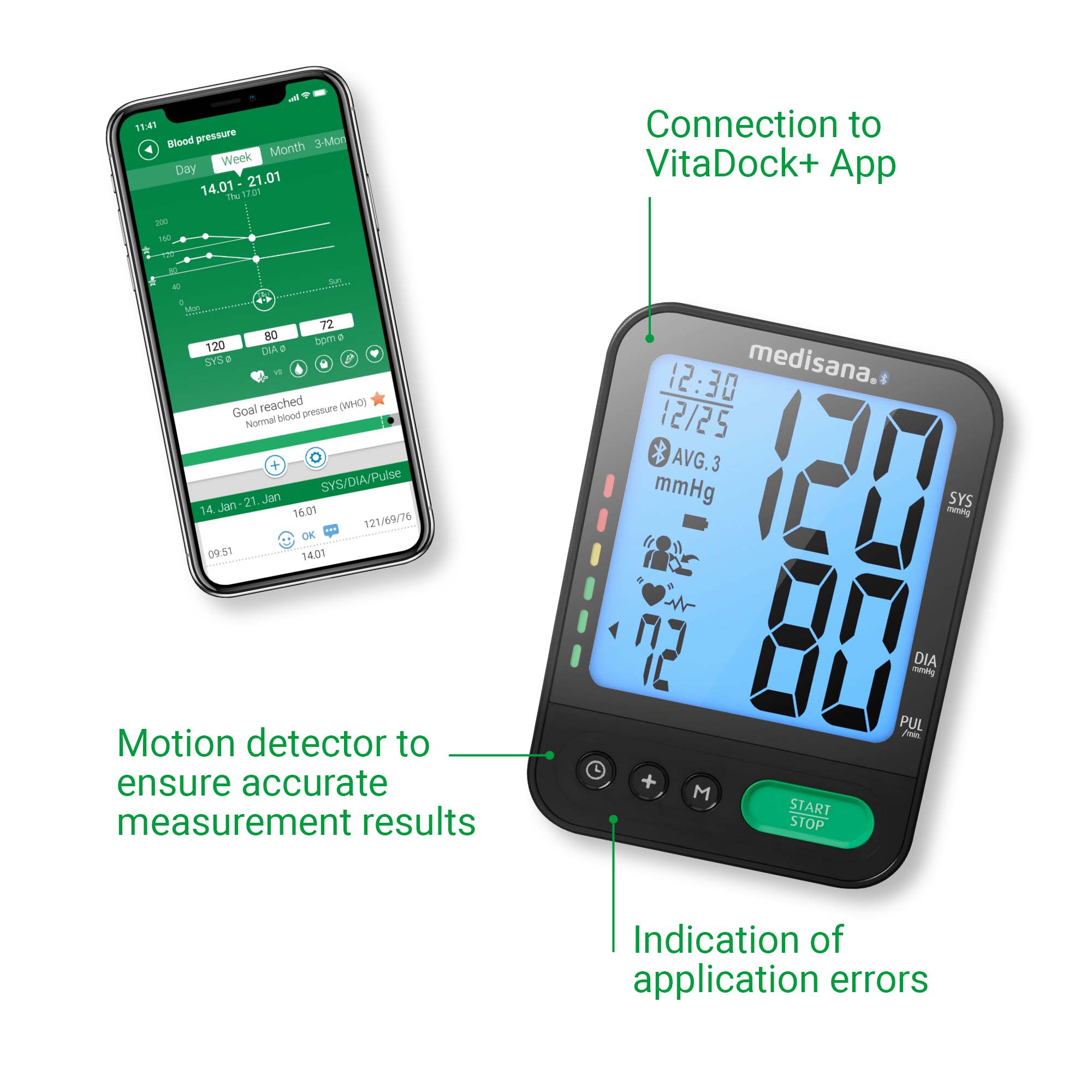 medisana BU 580 Connect - Bovenarm bloeddrukmeter