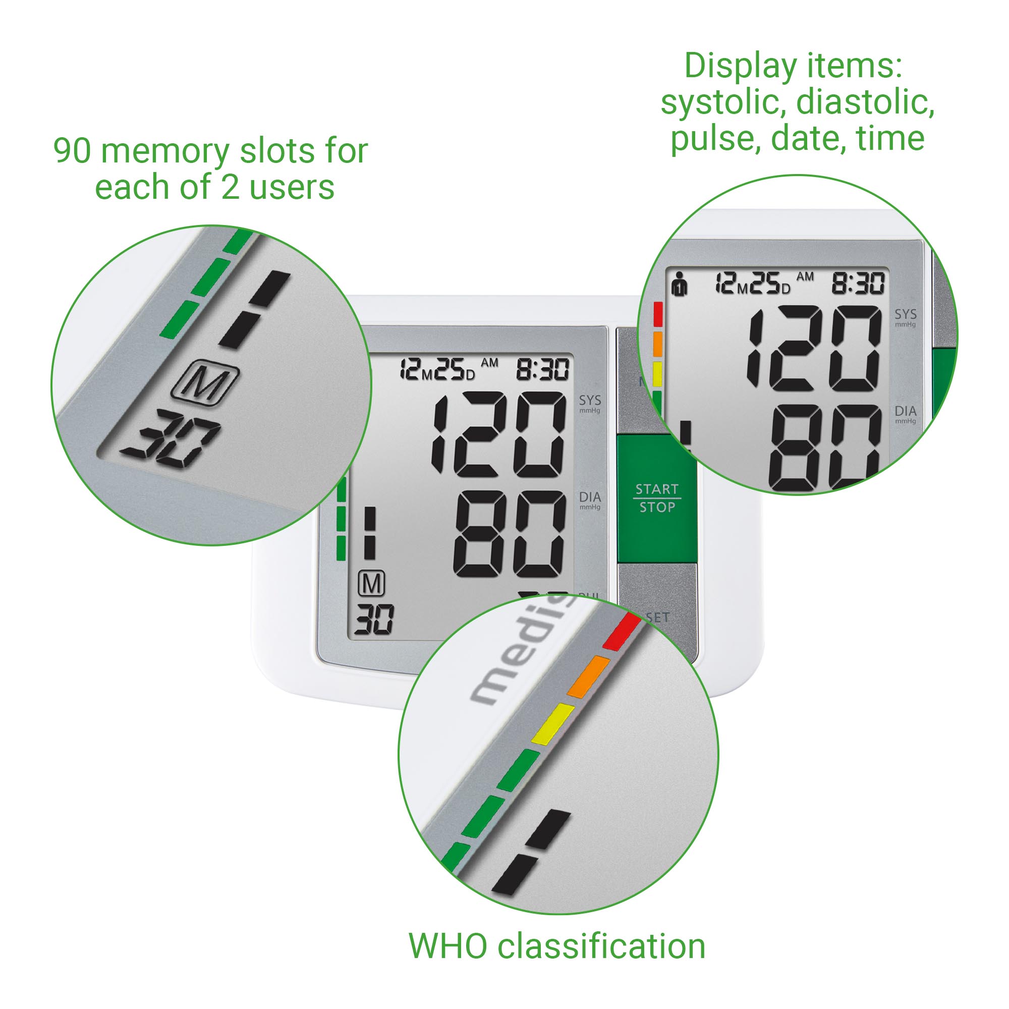 BU 510 | Upper arm blood pressure monitor