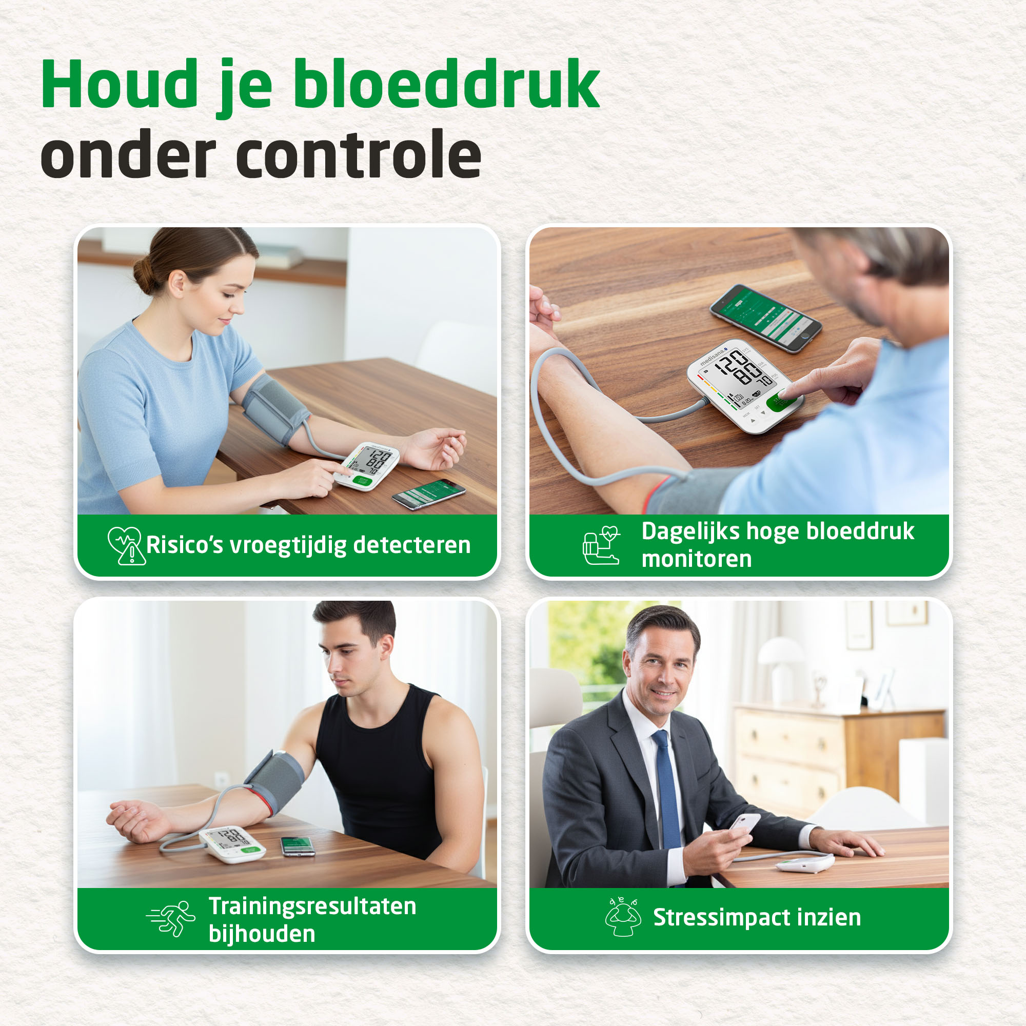 BU 572 connect | Bloeddrukmeter voor de bovenarm