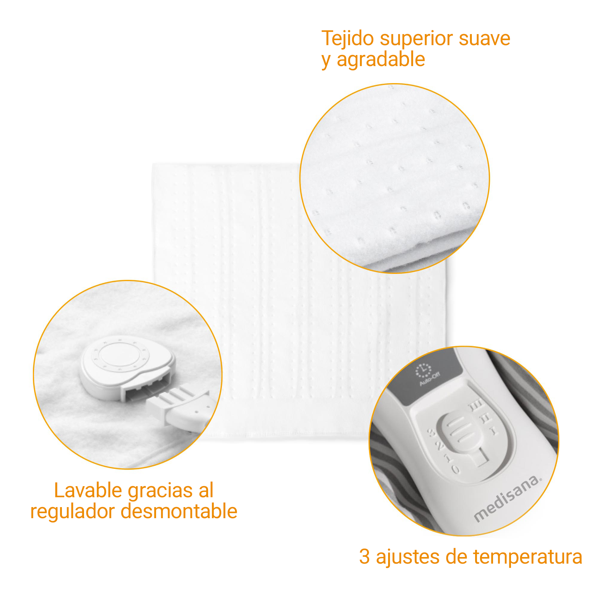 HU 665 | Manta térmica para debajo de la ropa de cama