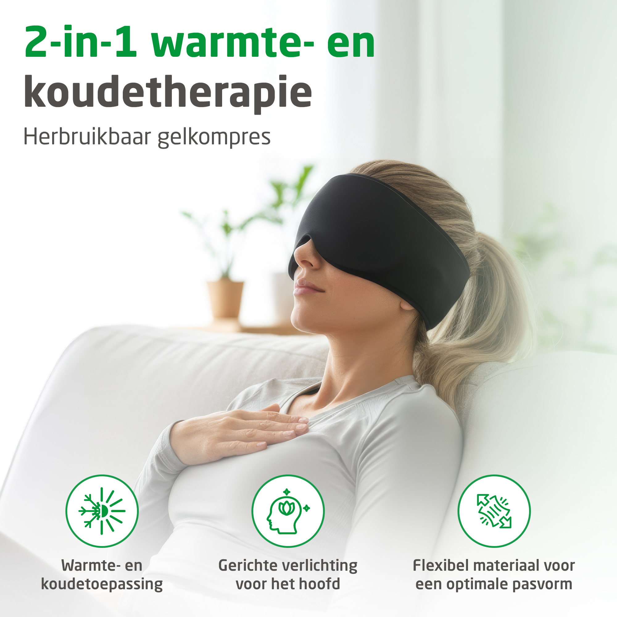 GP 100 | Warm- en koudekompres voor het hoofd