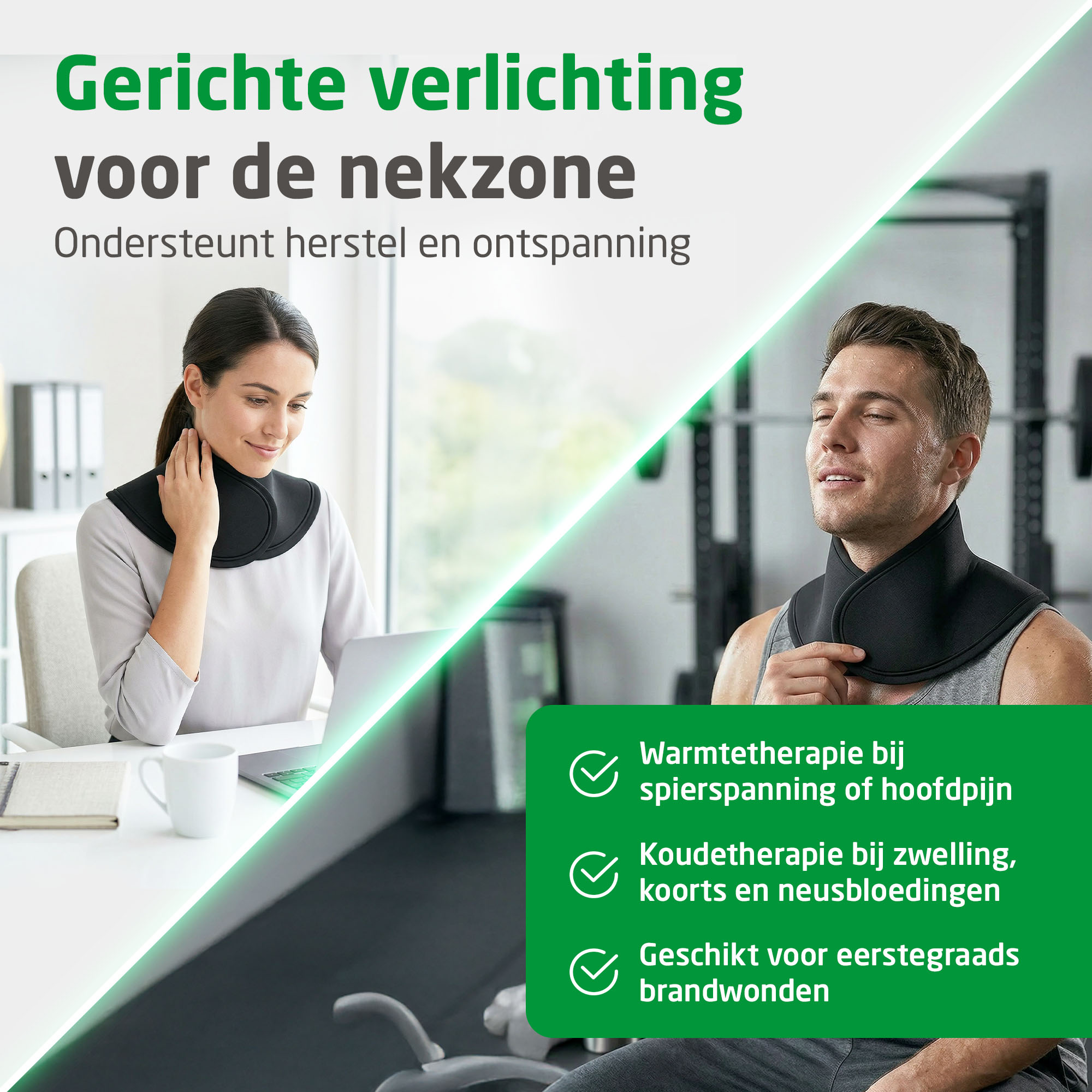 GP 101 | Warm- en koudkompres voor de nek