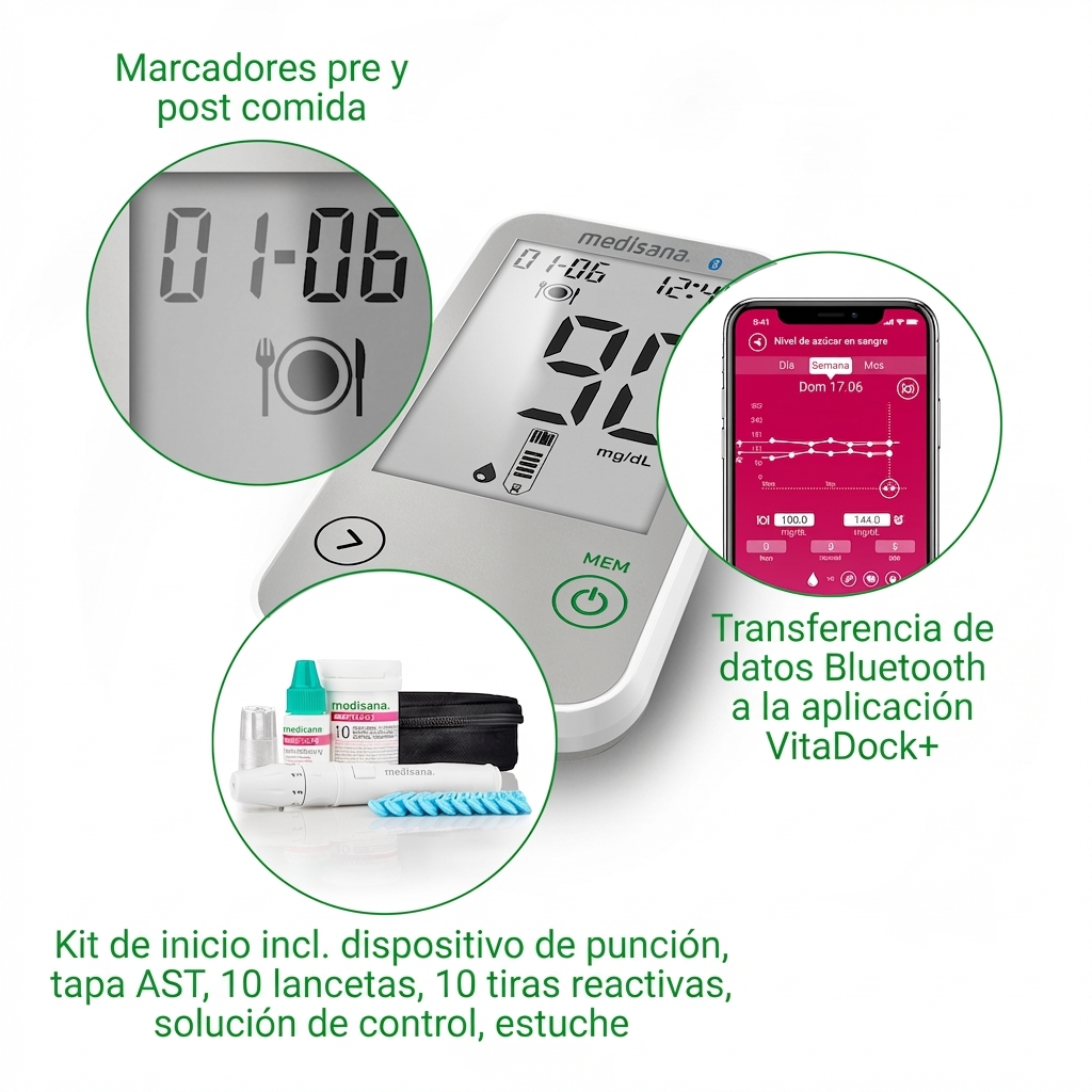 MediTouch 2 connect dual | Glucómetro