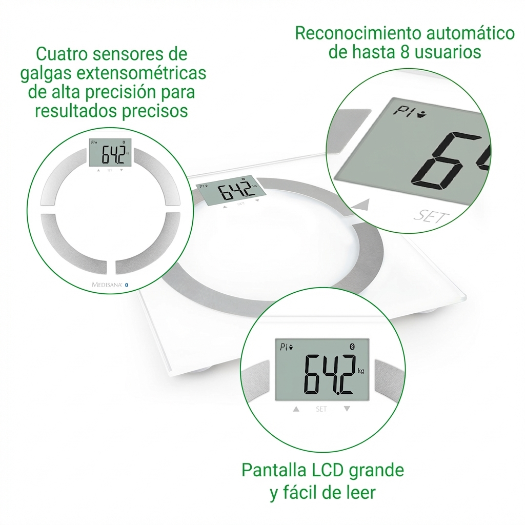 BS 444 connect | Báscula de análisis corporal