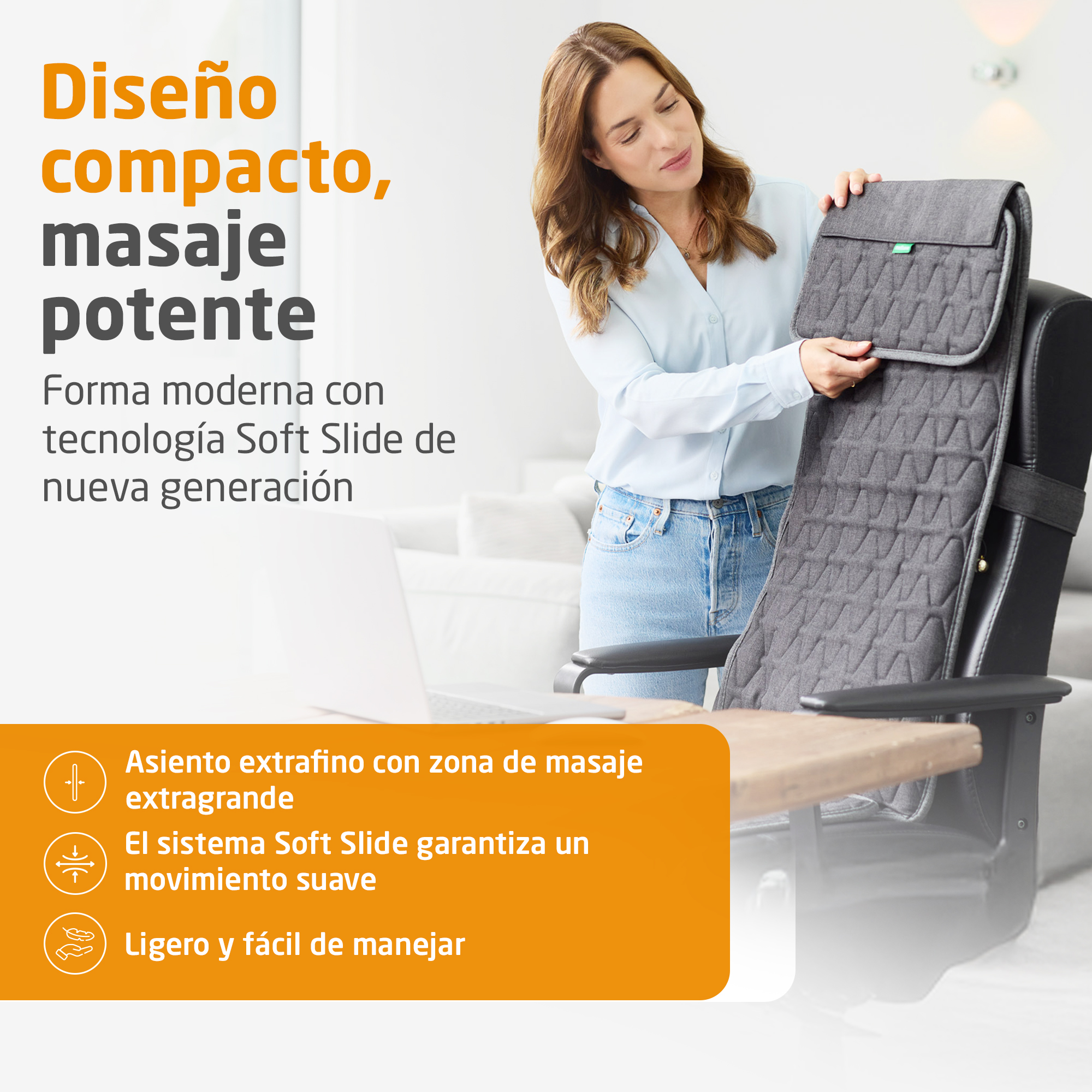 medisana MC 700 Cubierta de masaje