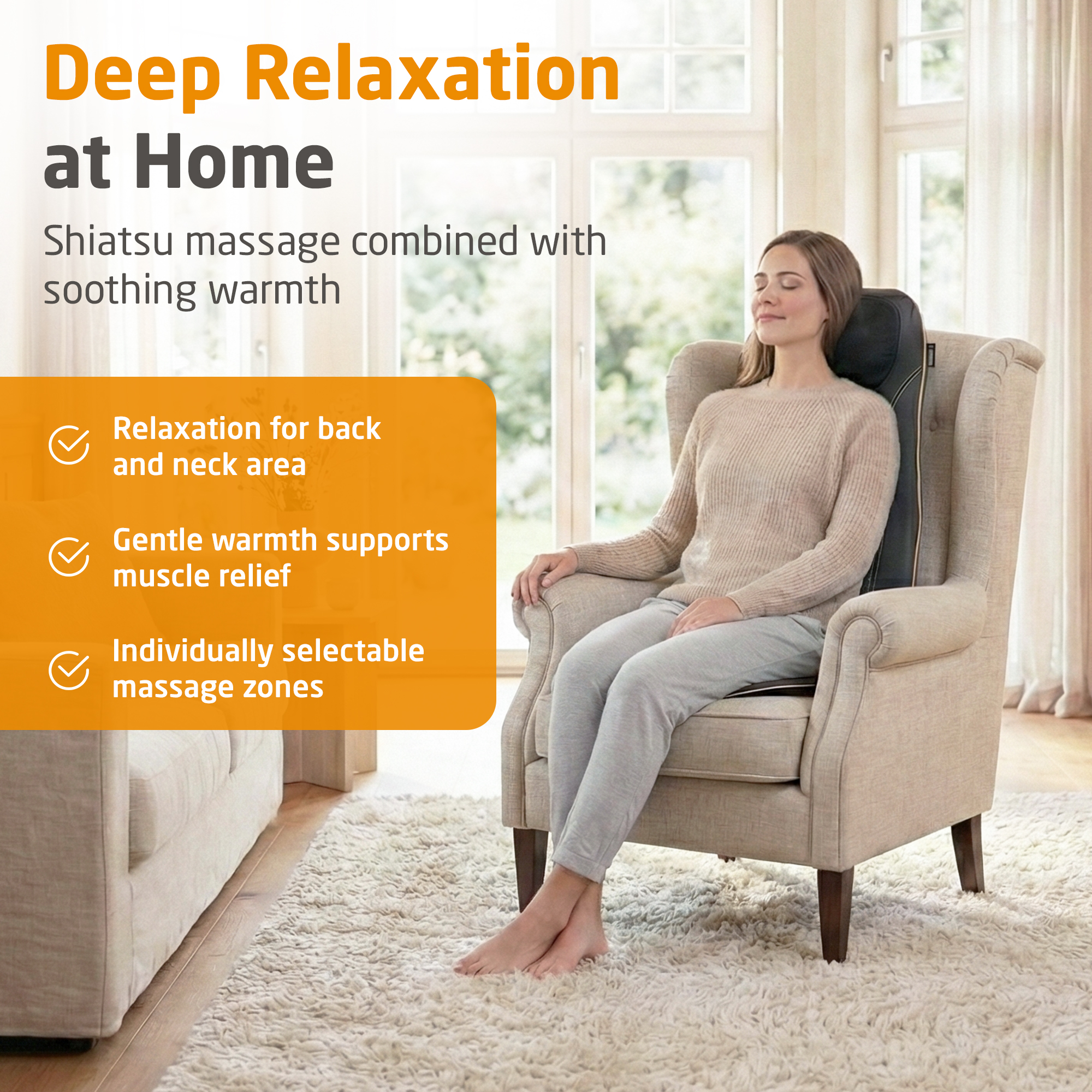 MCN | Shiatsu Massage Seat Cushion