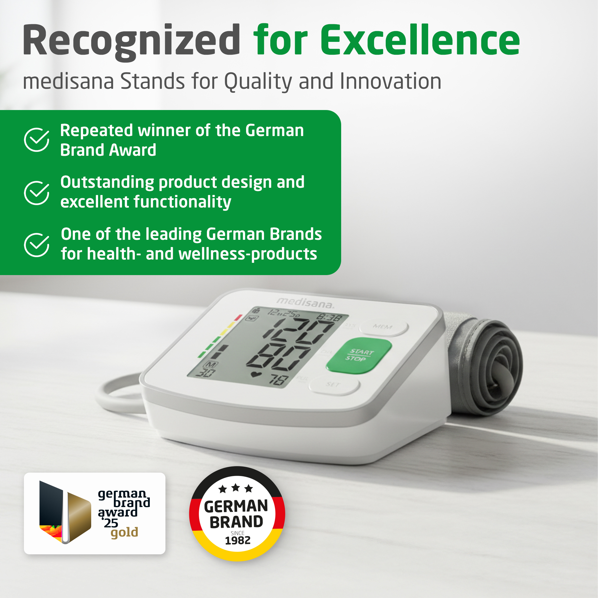 medisana BU A57 Oberarm-Blutdruckmessgerät