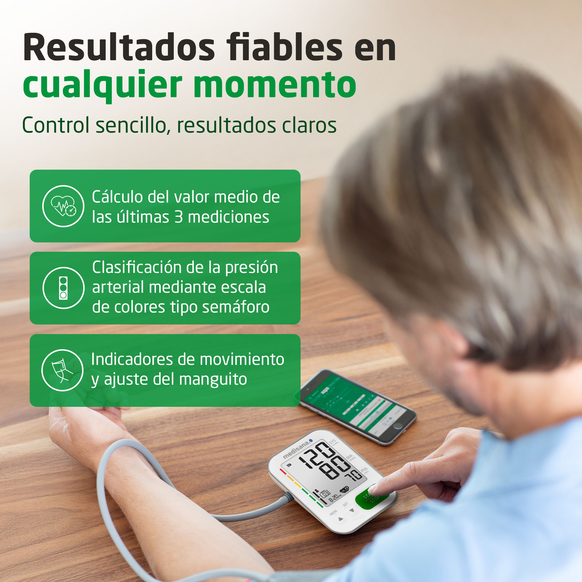 BU 572 connect | Tensiómetro de brazo