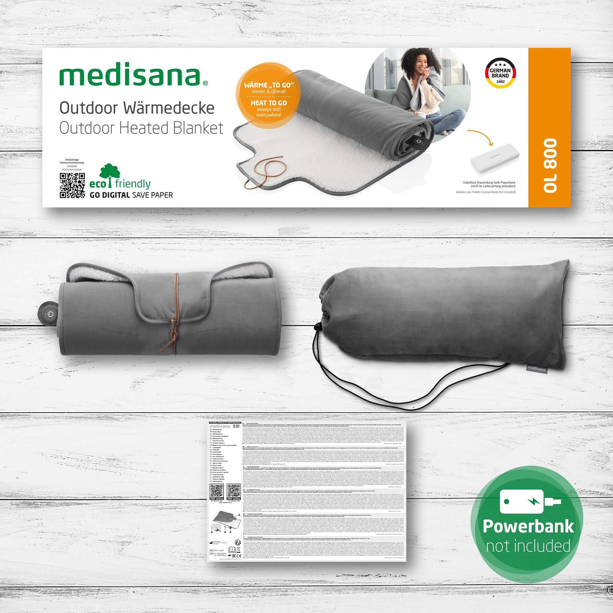 OL 800 | Manta térmica para exteriores