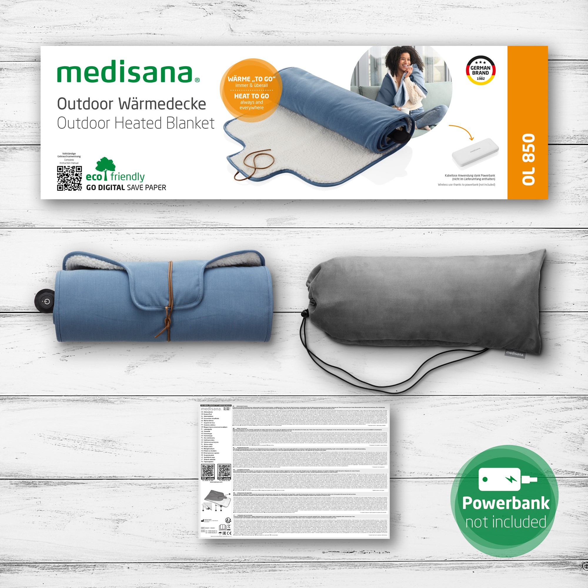 OL 850 | Manta térmica para exteriores