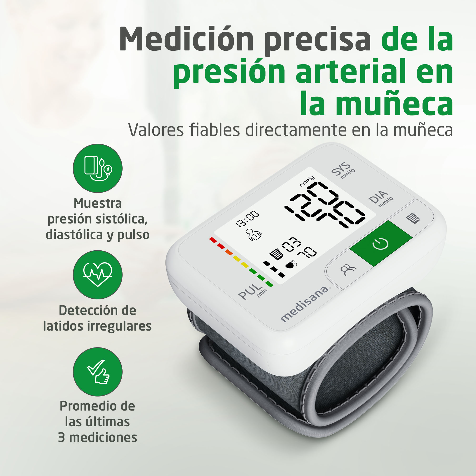 medisana BW 355 Tensiómetro de muñeca
