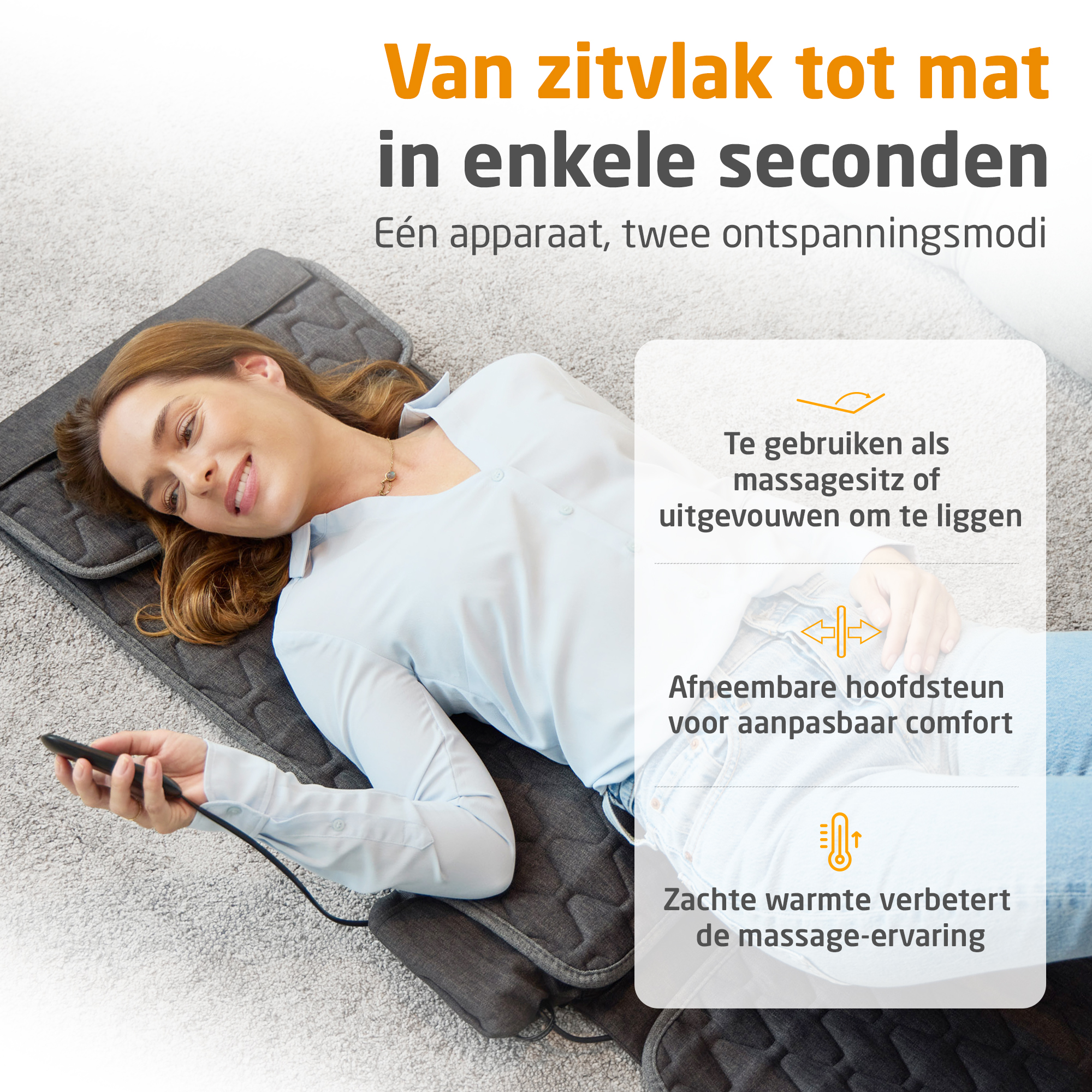 medisana MC 700 massagestoelhoes