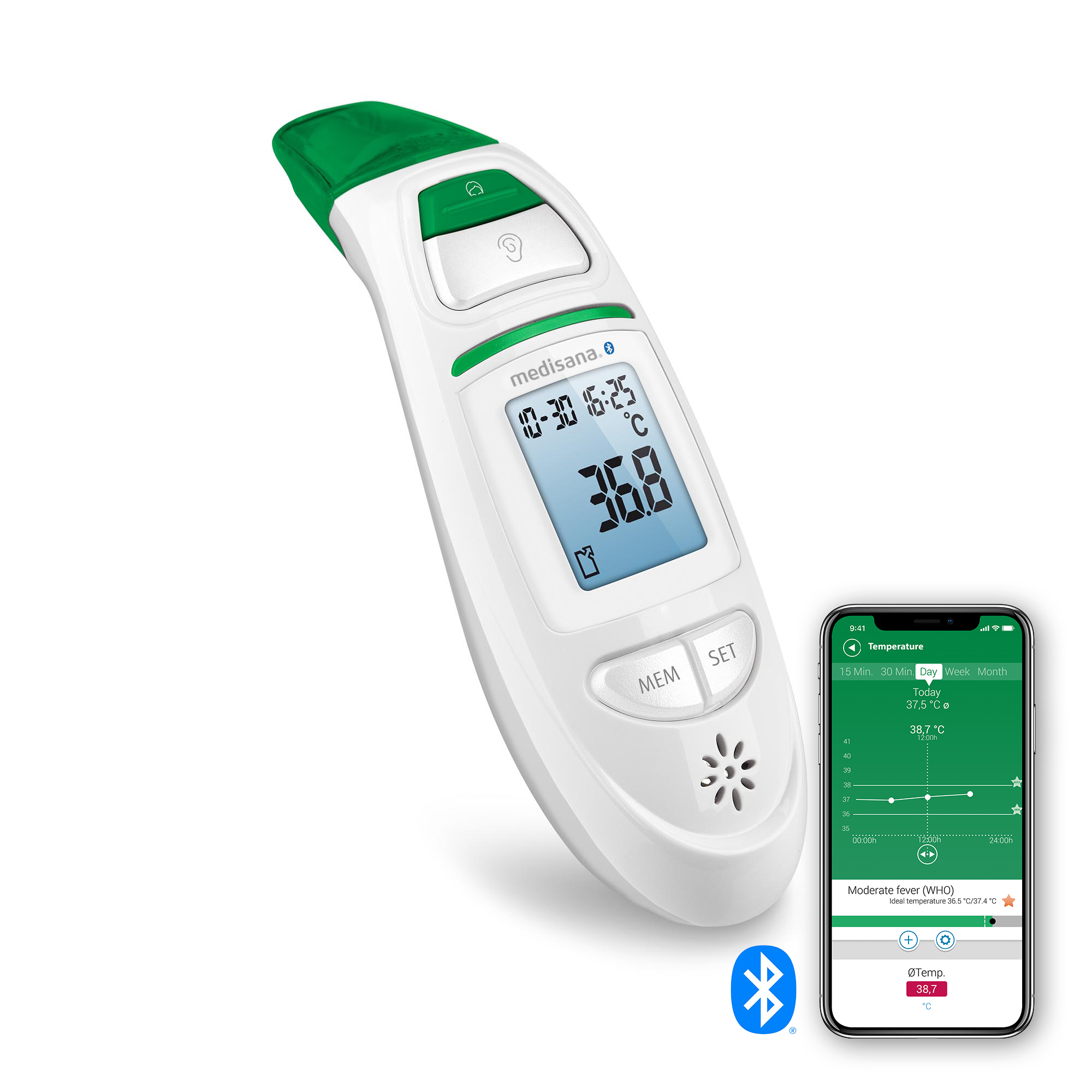 TM 750 connect | Multifunctionele infrarood thermometer