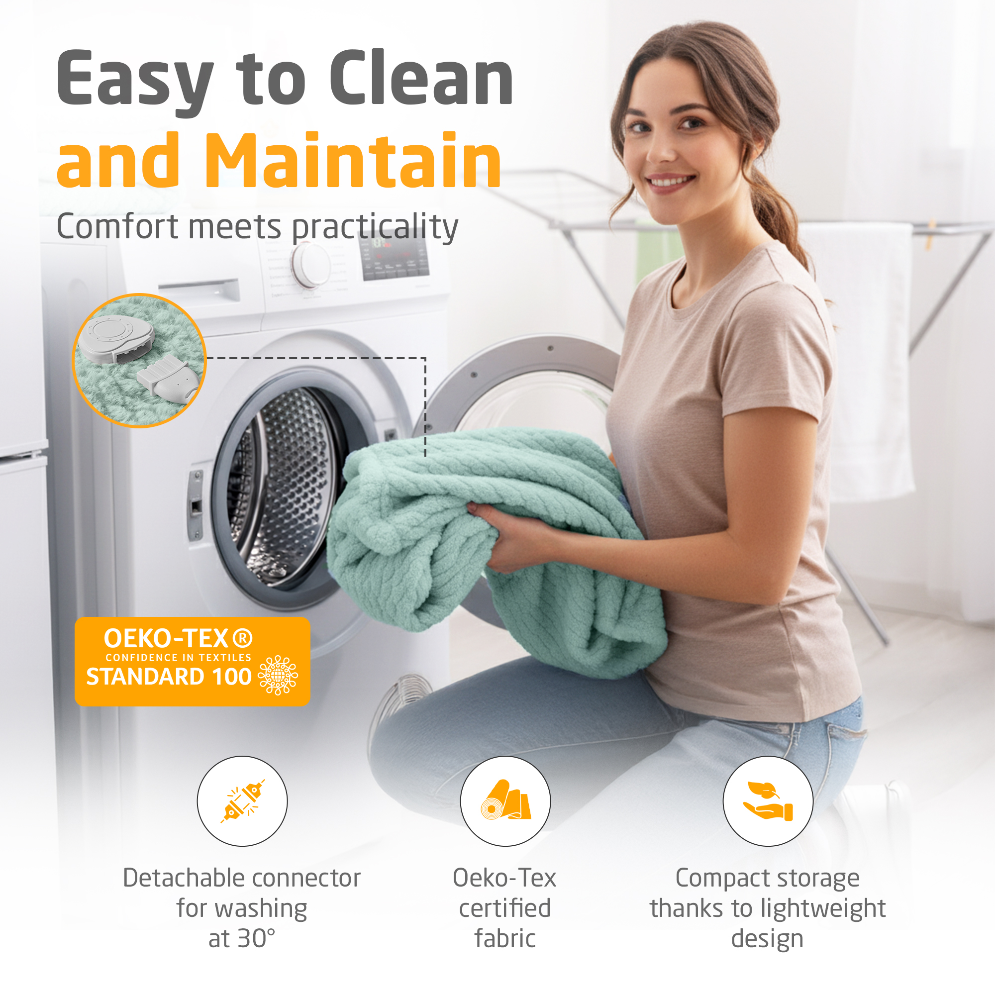 3b30b88cde9d243fe3cd659112d50a91 HB 417 | Heated blanket | sage green