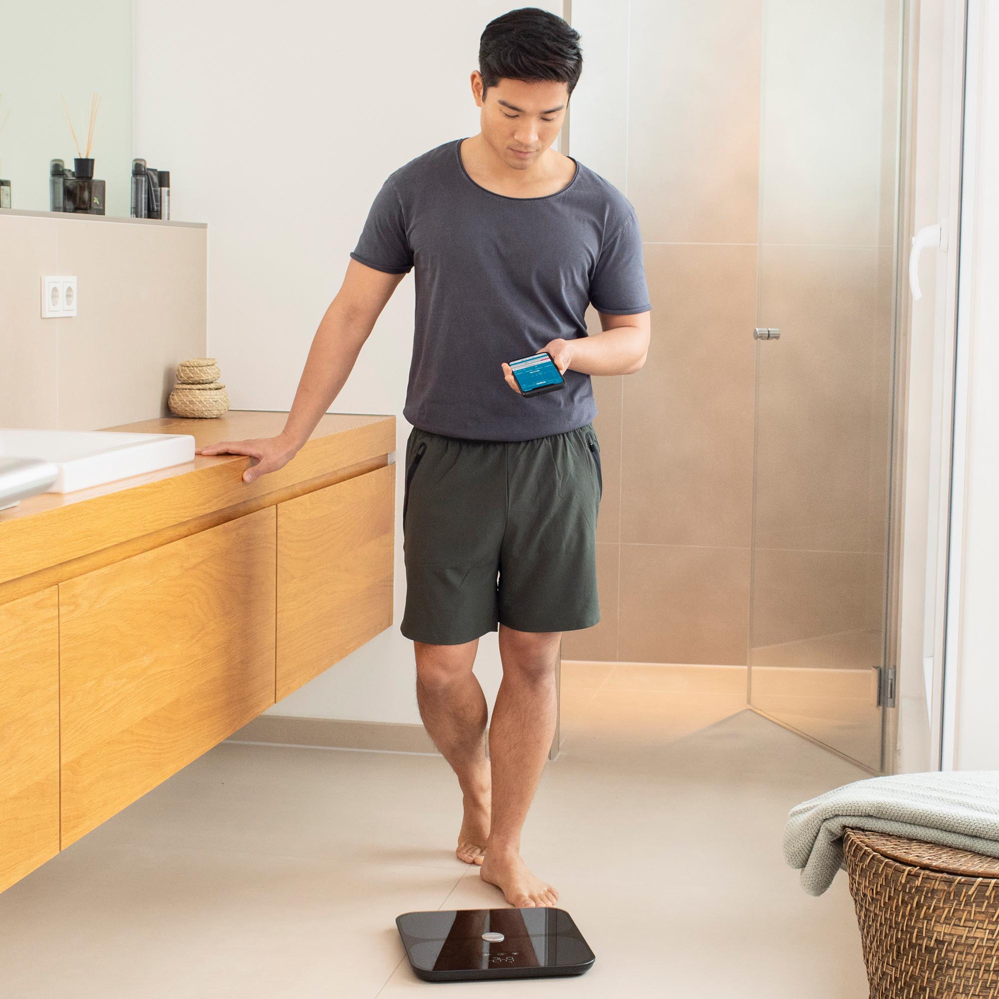 7aa9f4e2600c583d4c0ee09dbbb0277d BS 650 connect | Wifi & Bluetooth Body Analysis Scale