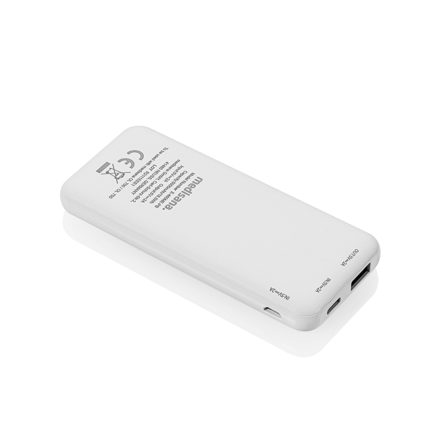 Batería externa | Conector Micro-USB y USB-C