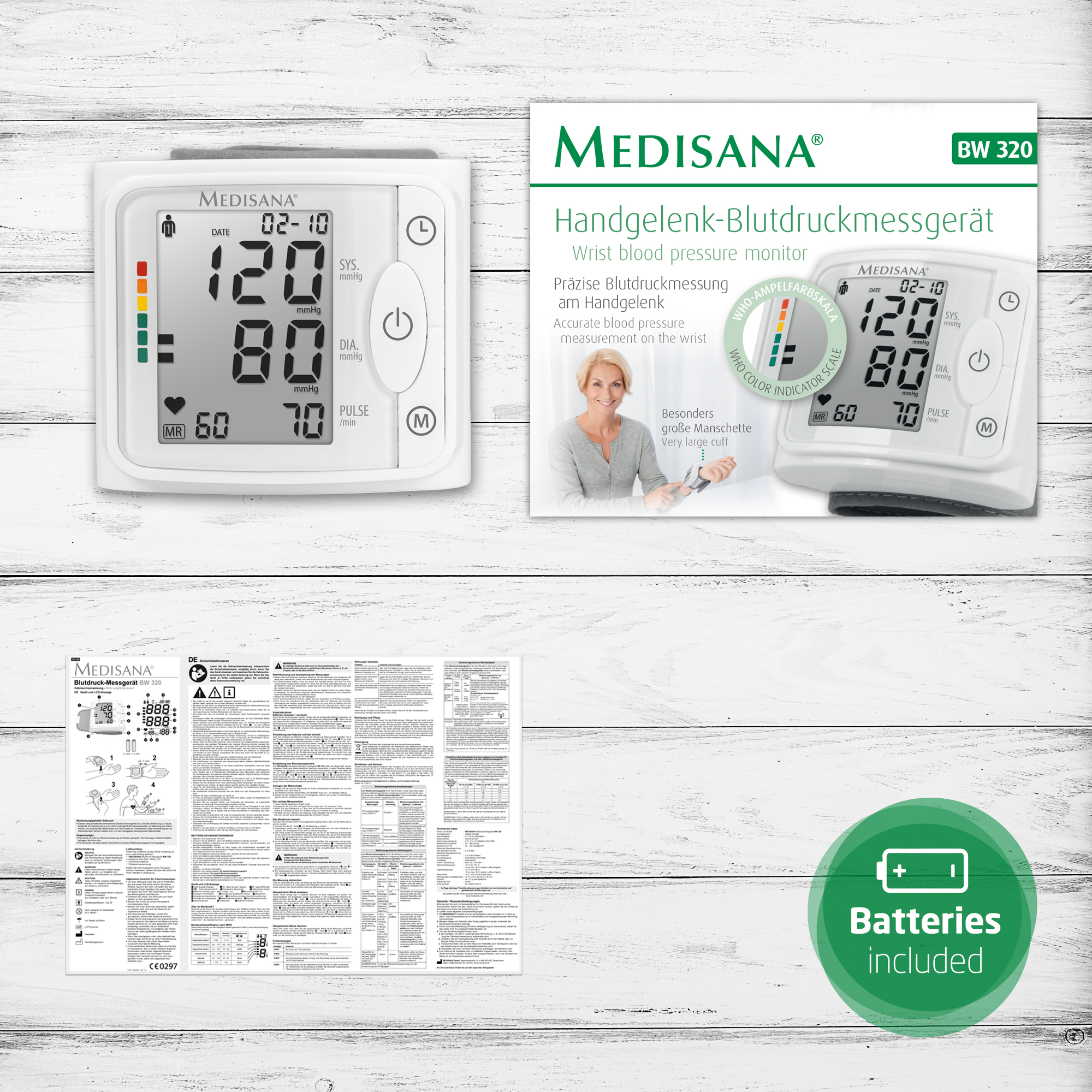 Alstublieft BW 320 | pols-bloeddrukmeter