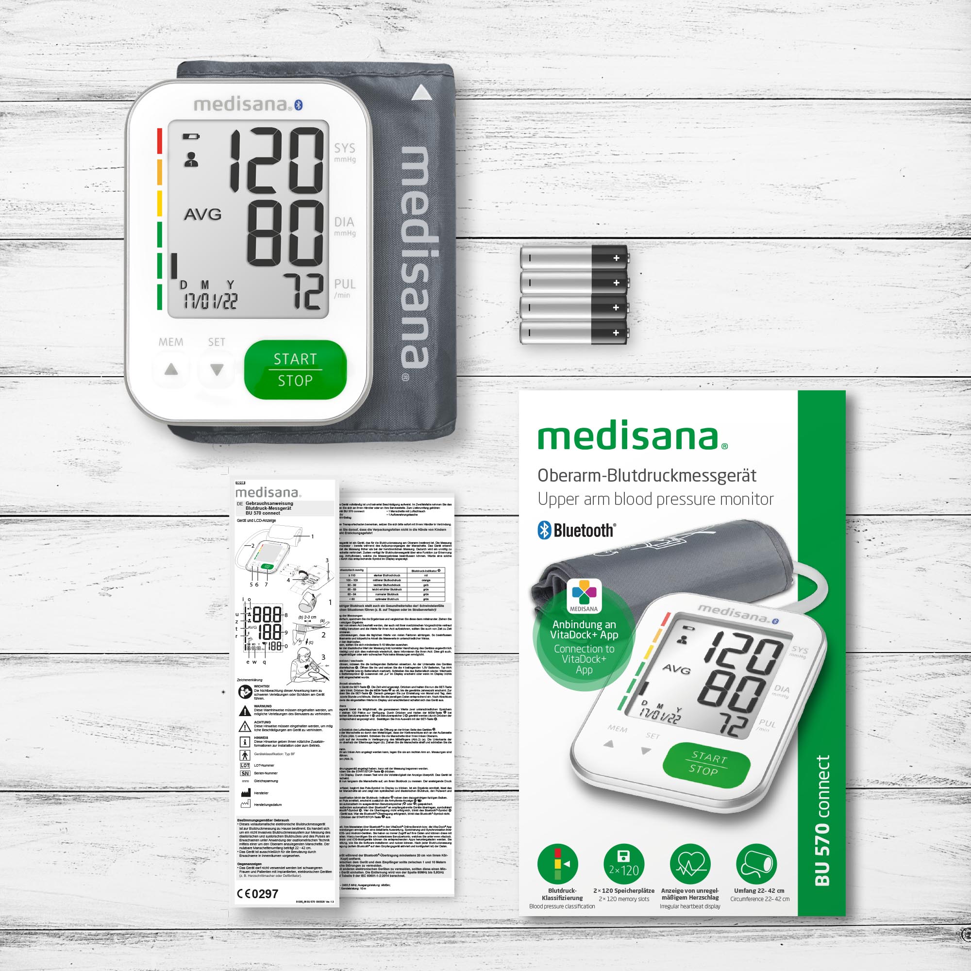 BU 570 connect | Upper Arm Blood Pressure Monitor