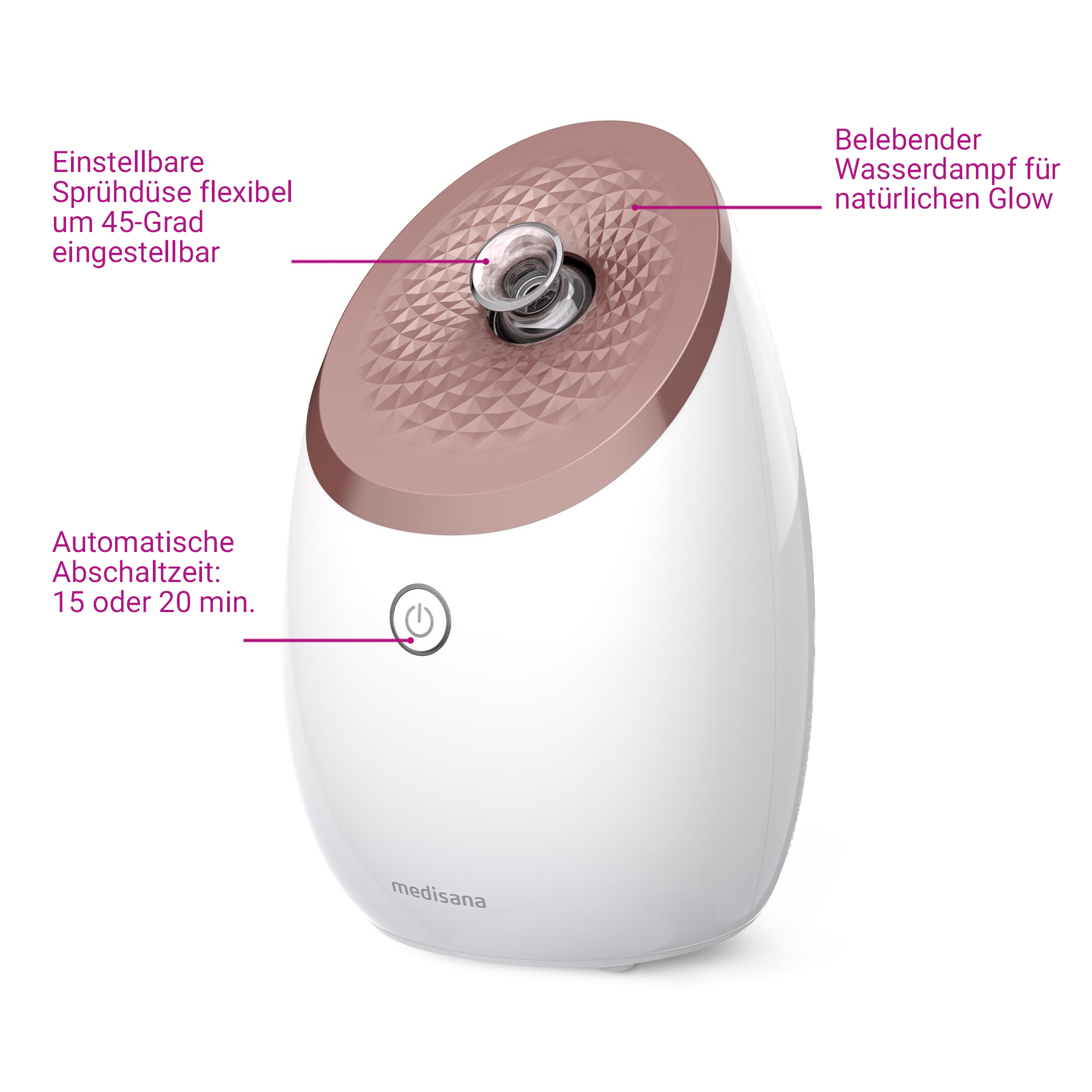 DS 600 | Nano-ionen gezichtssauna