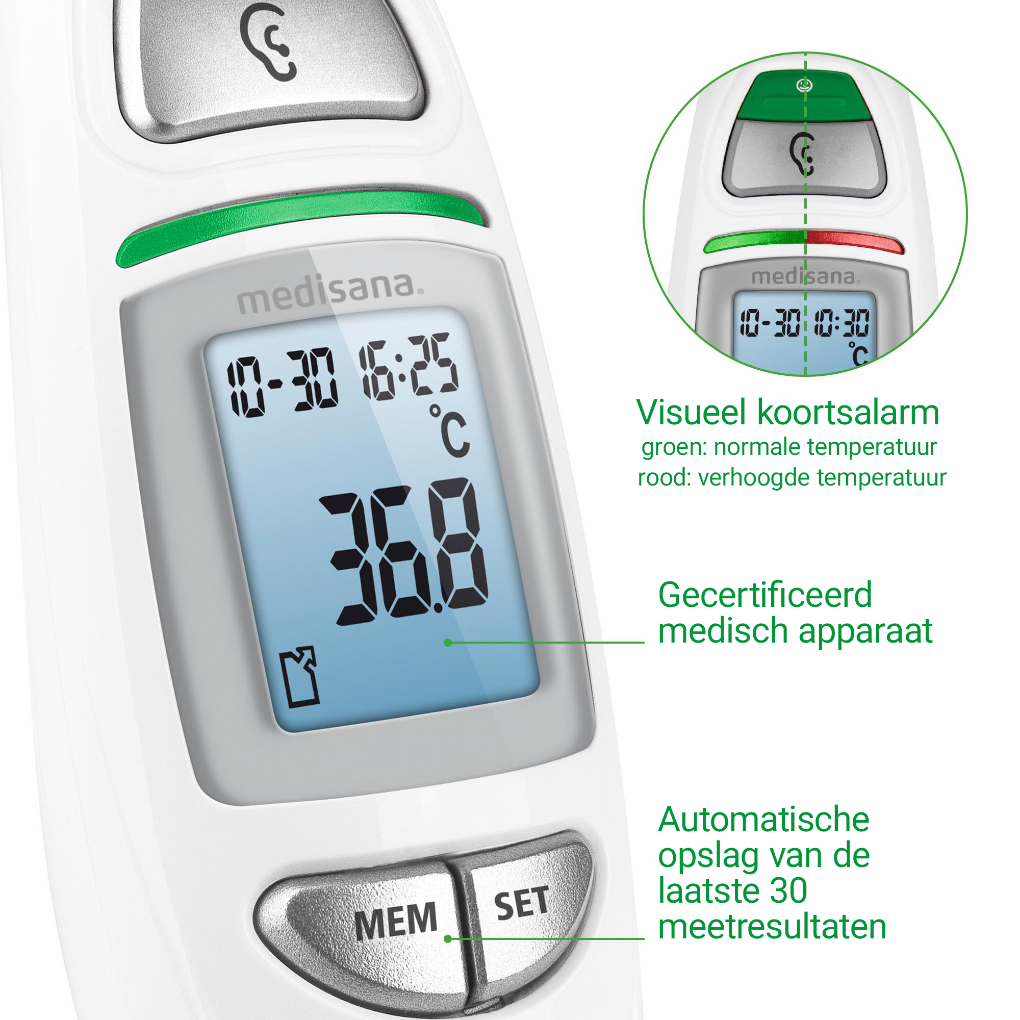 TM 750 | Infrarood-multifunctionele thermometer