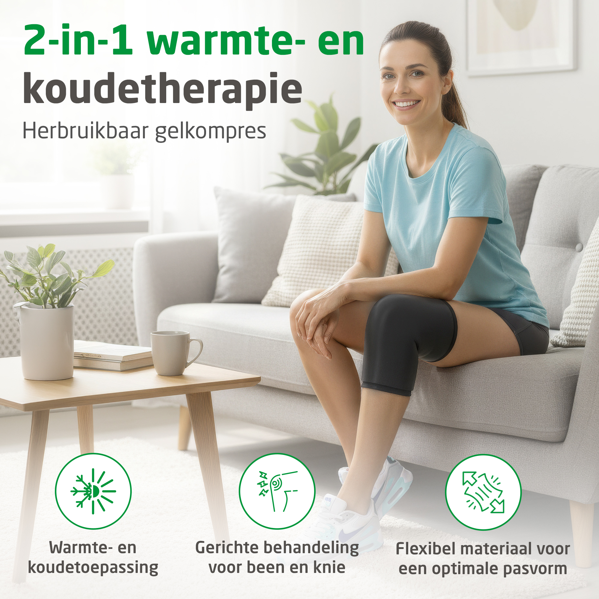 GP 105 | Warm- en koudkompres voor het been