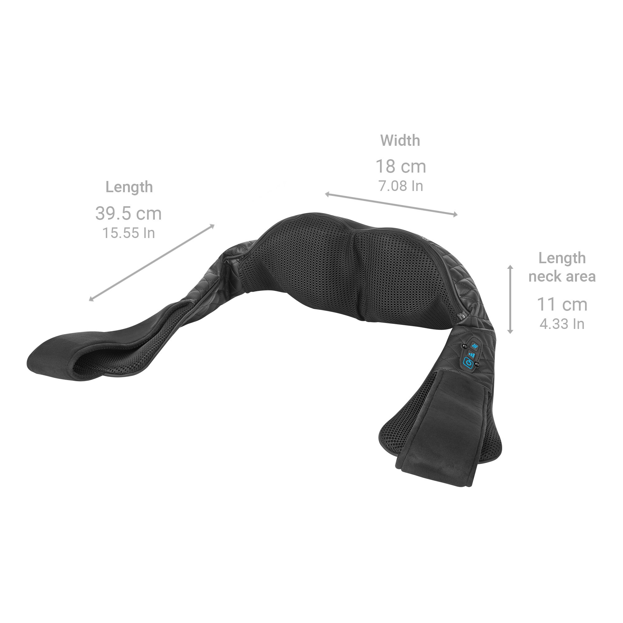 024a3ae156c27c97f8182c9766f8544d NMG 850 black | Gel Shiatsu neck massager