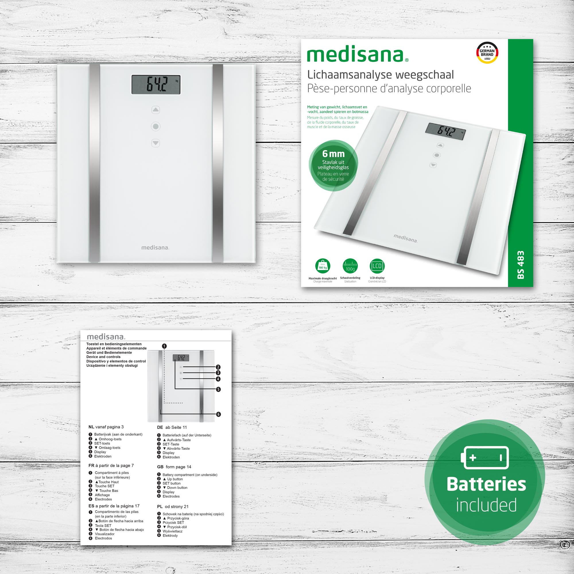 5e2cec549e18fedc870e4a23616c4505 BS 483 | Body Analysis Scale