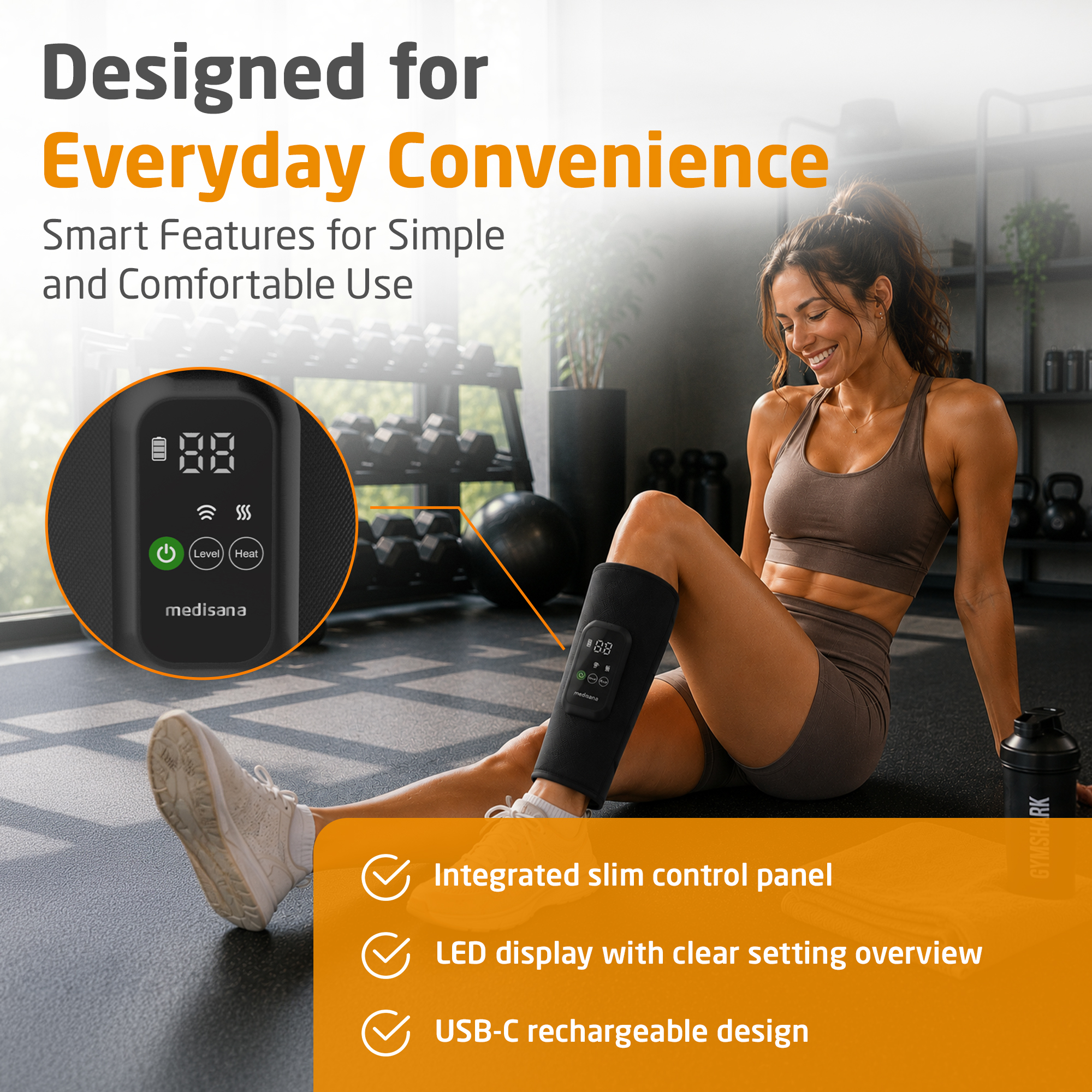 medisana LM 200 Compression Foot Massager