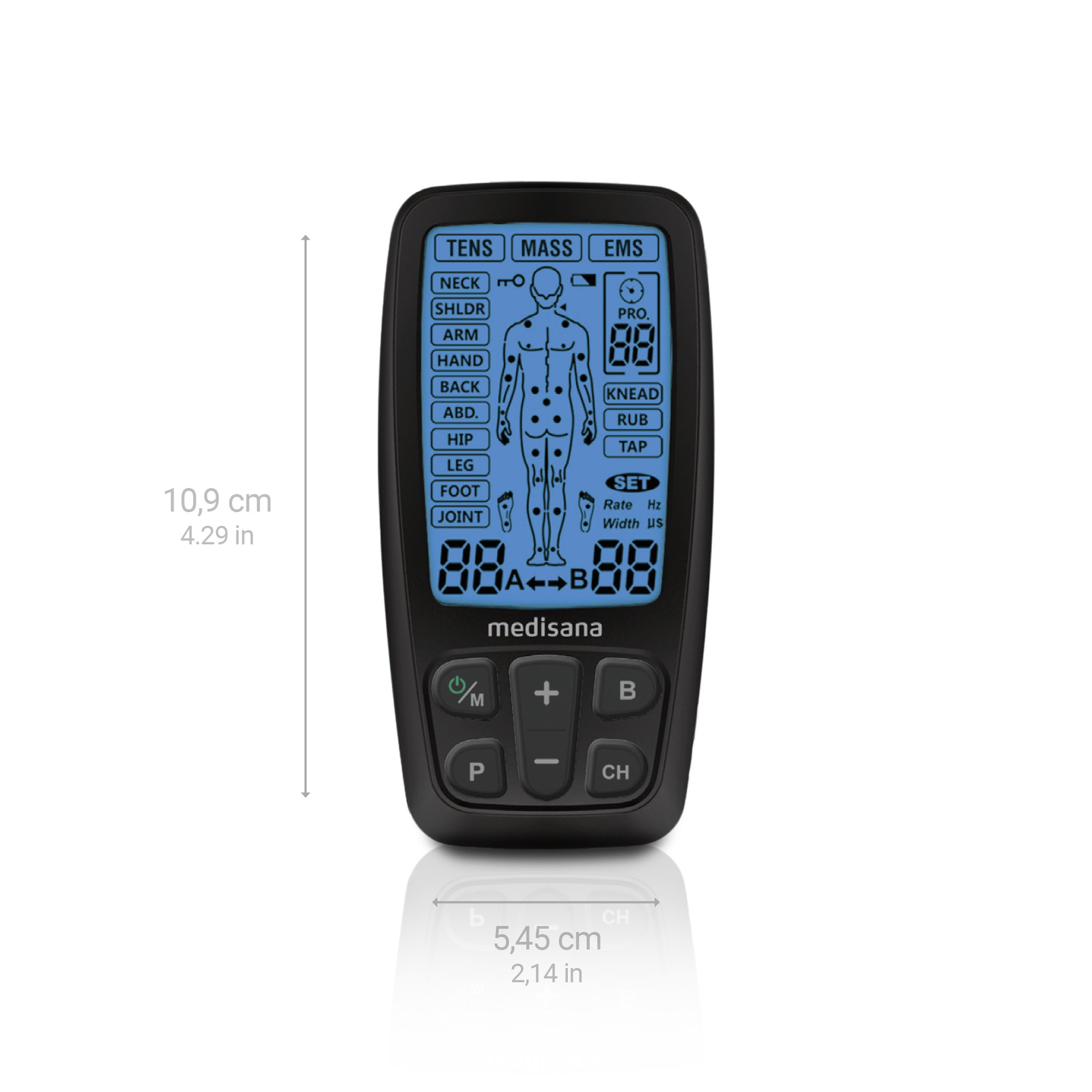TT 205 | 3-in-1 elektrotherapieapparaat